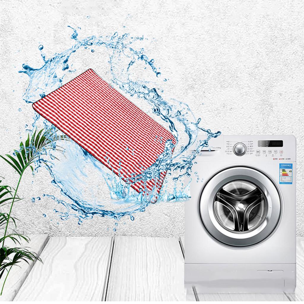 Waterproof Picnic Blanket Travel Outdoor Beach Camping Rug Red Plaid