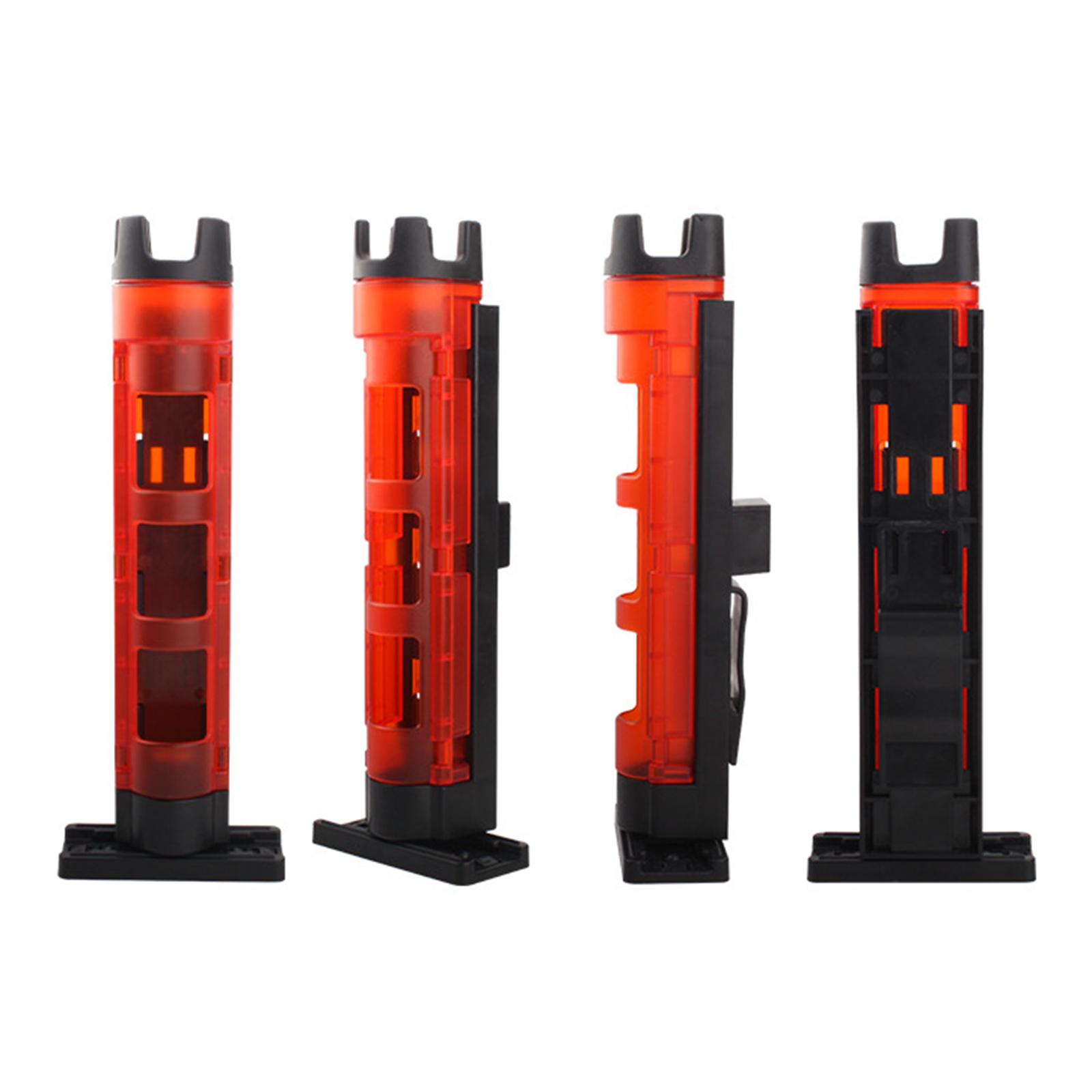 Fishing Rod Holder Bracket for Boat Kayak Pontoon Boat Red