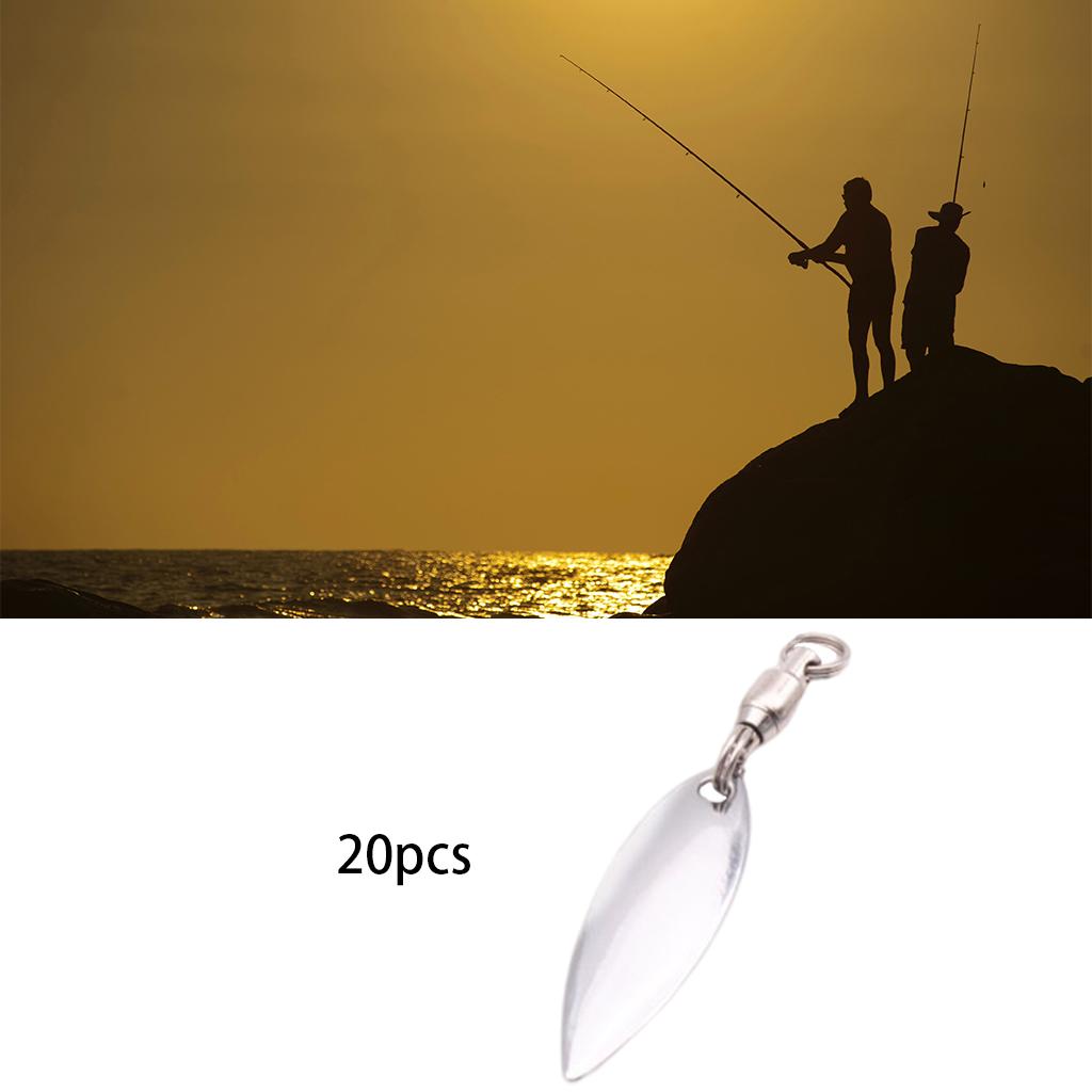 40Pieces Fishing Lures Lifelike Fishing Lures Reflective Lures 