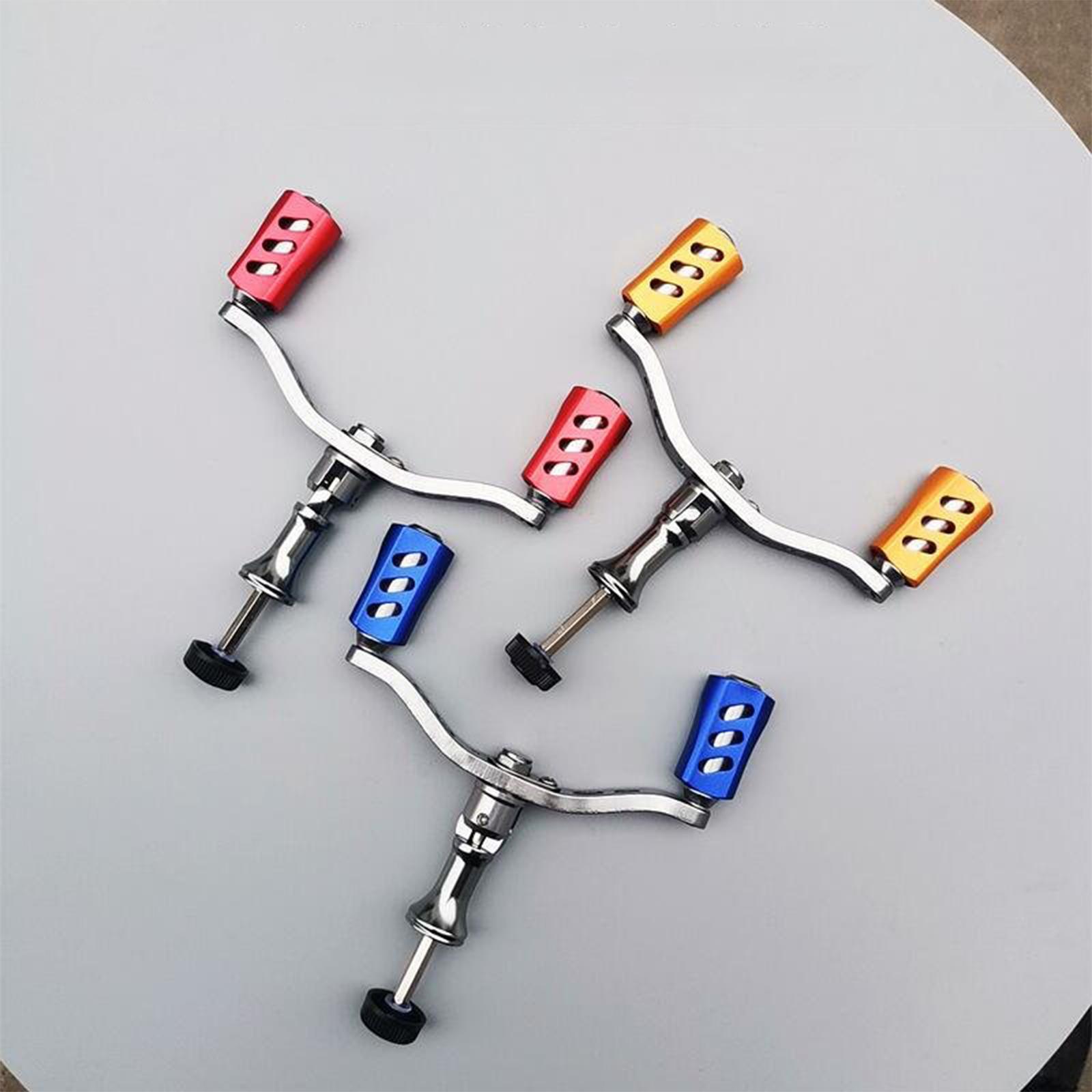 Lightweight Fishing Reel Handle Replacement for Fishing Tackles Red