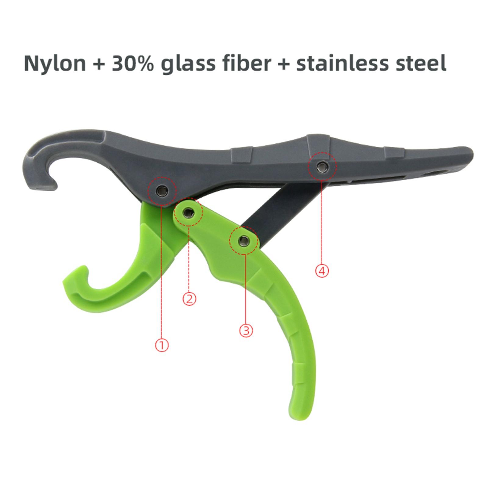 2xFish Lip Gripper Freshwater Saltwater Fishing Accessories Fish Lip Grip Tool