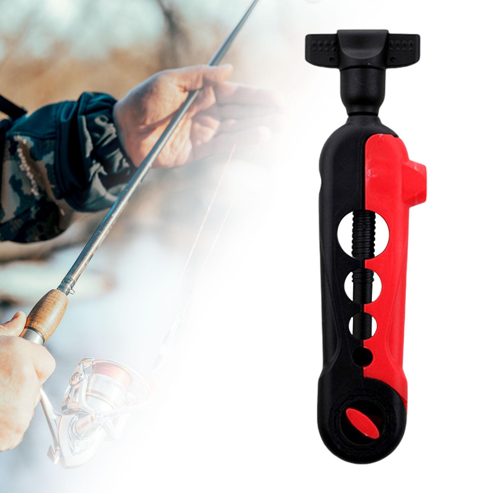 Fishing Line Spooler Winder Lines Winder Spooler for Outdoor Fishing Camping Black red