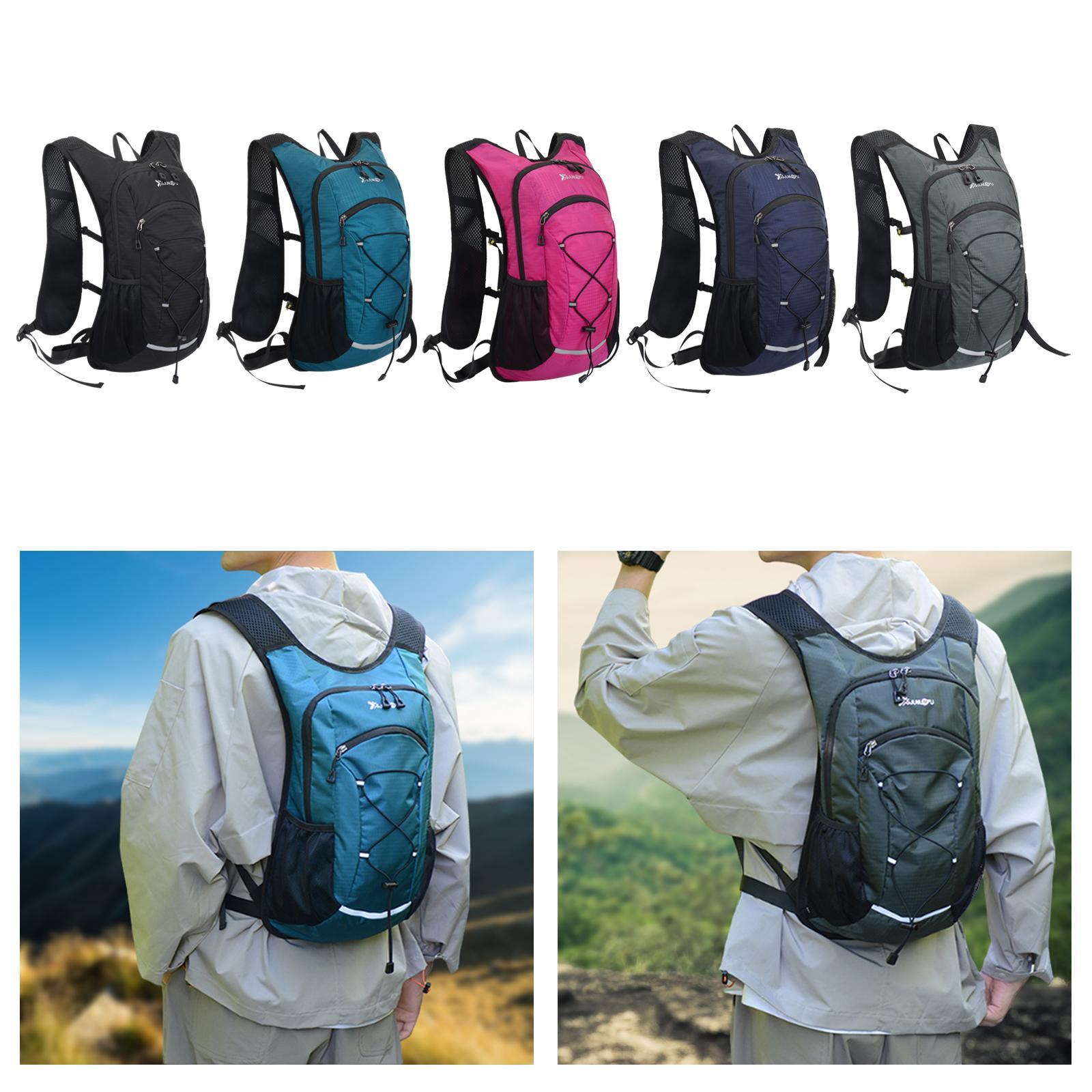 Hydration Pack Women Men Hiking Backpack Cycling Backpack Running Water Pack Black