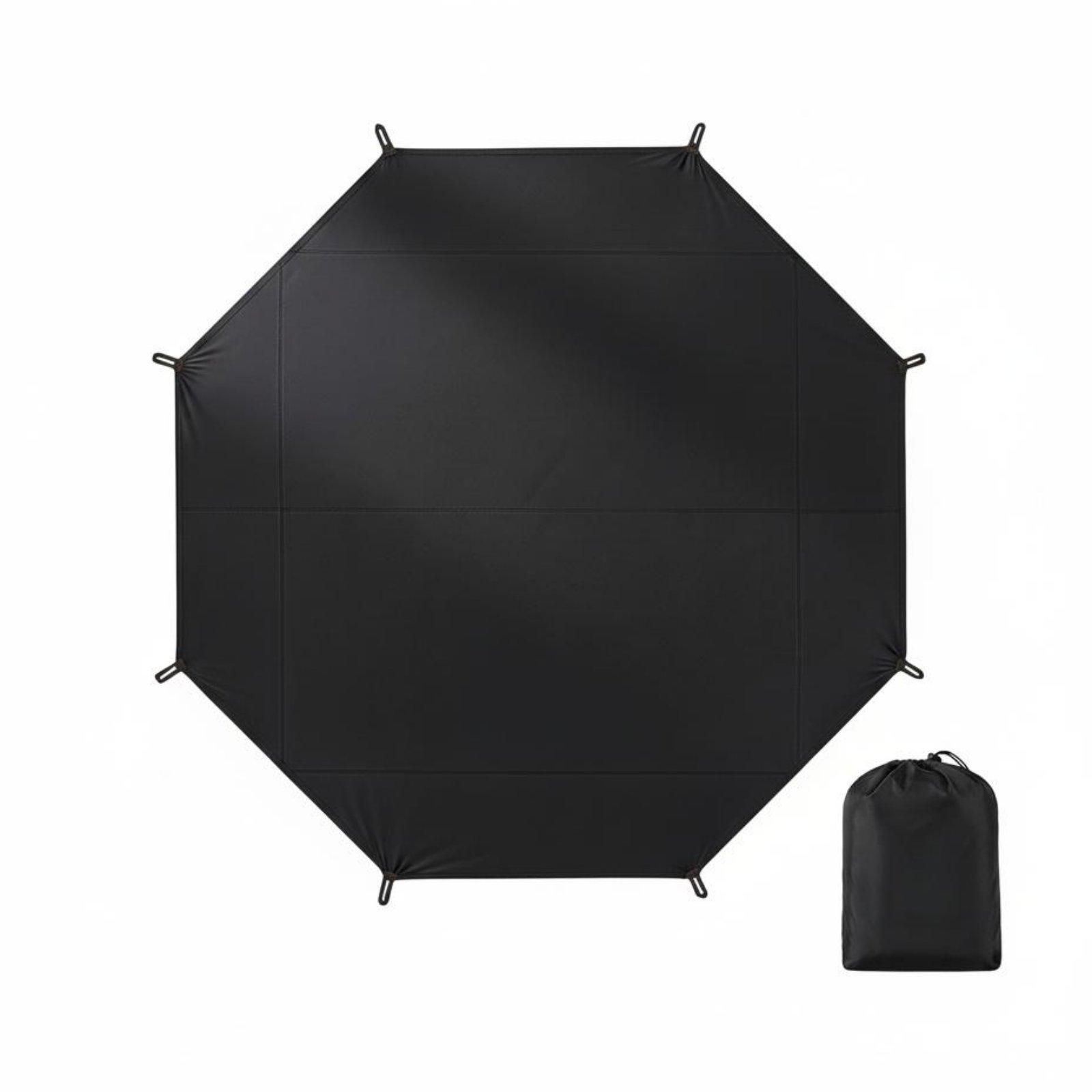 Pyramid Tent Footprint Wear Resistant Heavy Duty Oxford Ground Mat Dampness-Resistant Waterproof Ground Sheet for Campers, Hikers, Picnic, Hiking