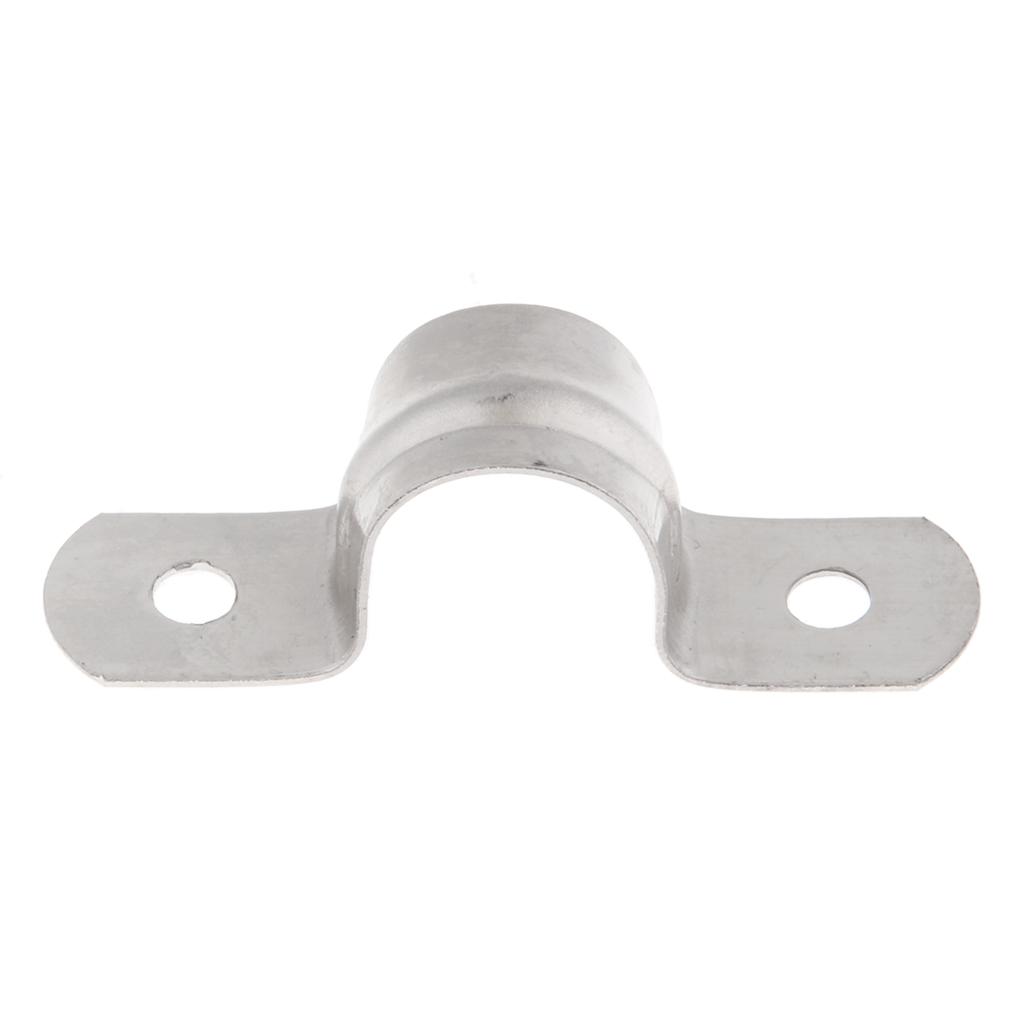 Stainless Steel 304 Saddle Clip Clamp Stormwater Pipe Downpipe  14mm