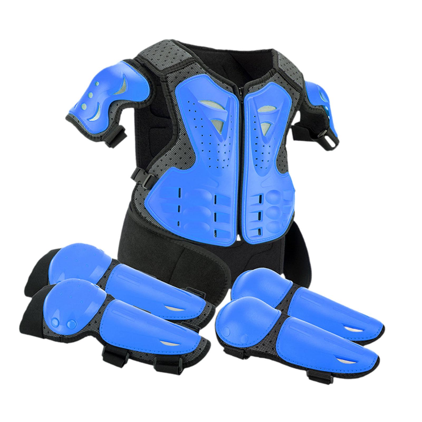 Dirt Bike Armor Suit Blue