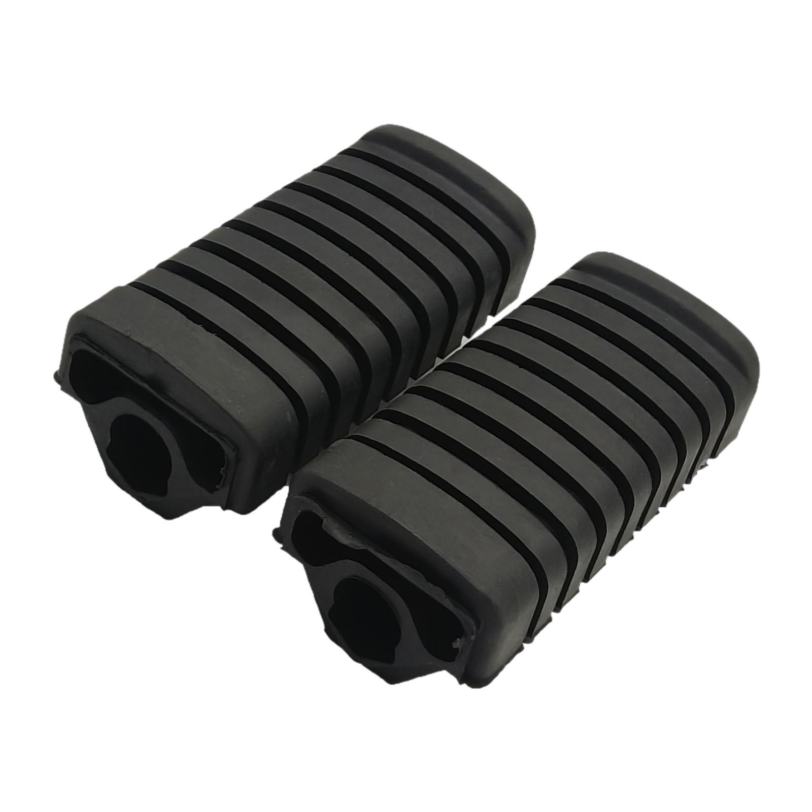 Motorcycle Footpegs Cover Black