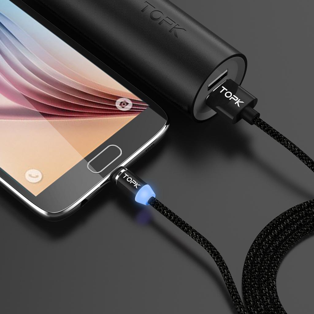 Extra Long Braided Charger Cables Charging for Android Phone 2 Meters