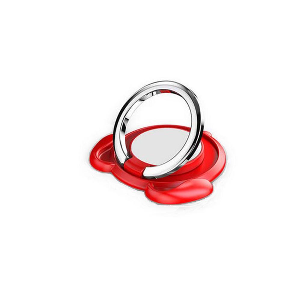 Phone Finger Ring 360 Holder Mobile Phone Stand Rotating Mount Red