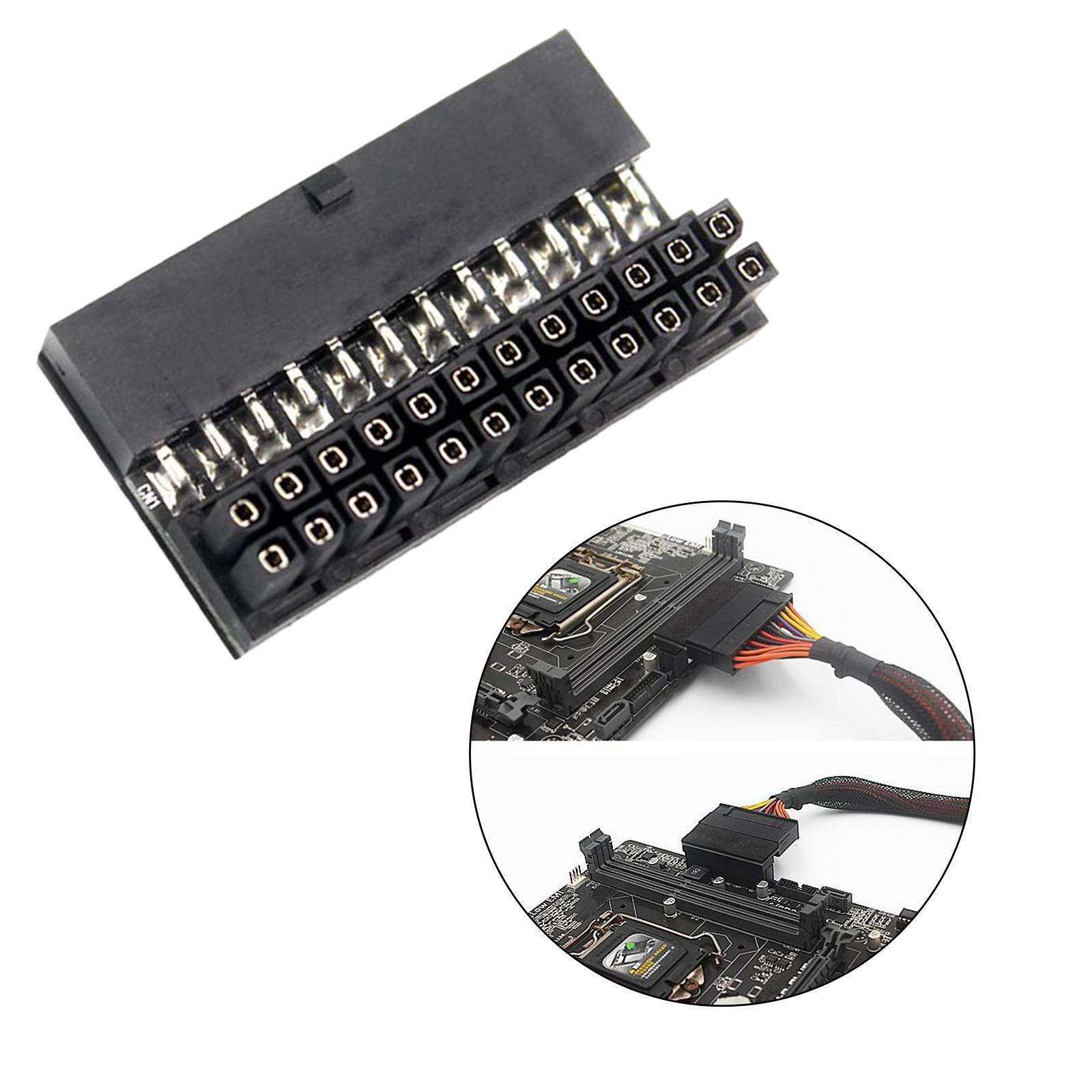 Adapter Mainboard 90 Degree Adapter Extension Adapter for PC Supply Desktops