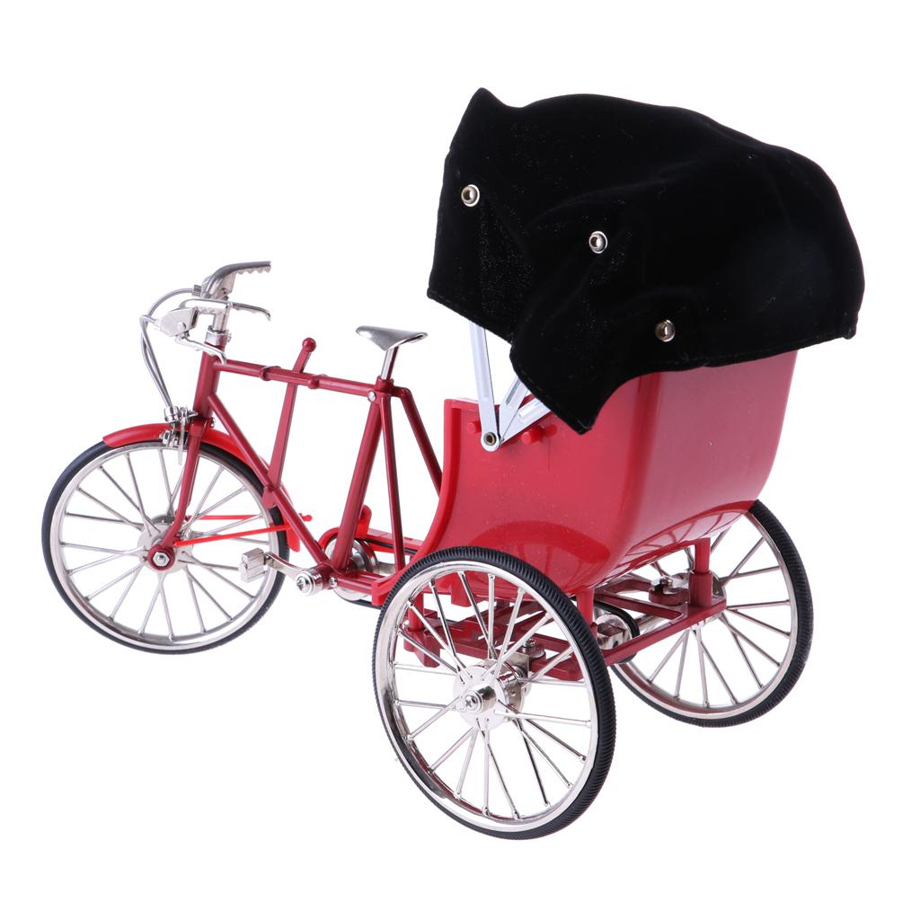 1/10 LEGIERUNG RIKSCHAS fahrrad handcrafts für puppenhaus