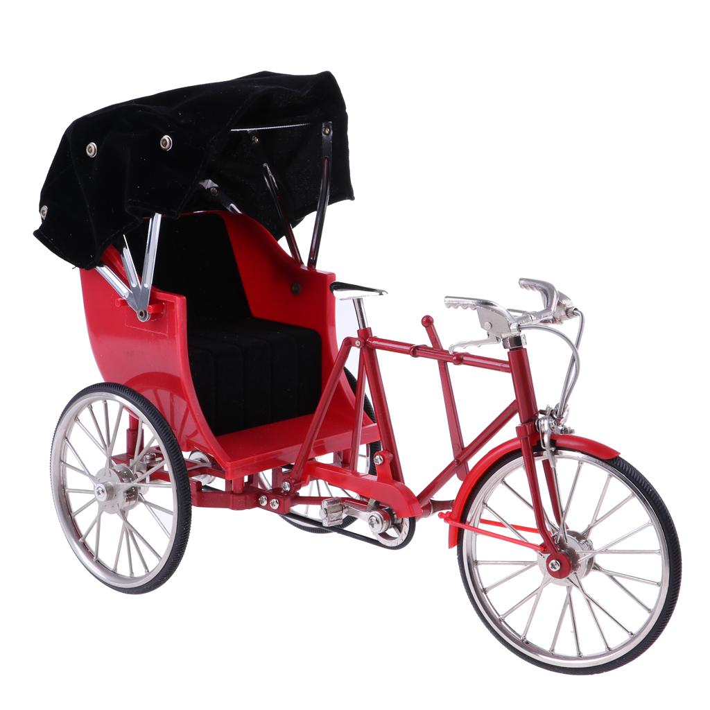 1/10 LEGIERUNG RIKSCHAS fahrrad handcrafts für puppenhaus