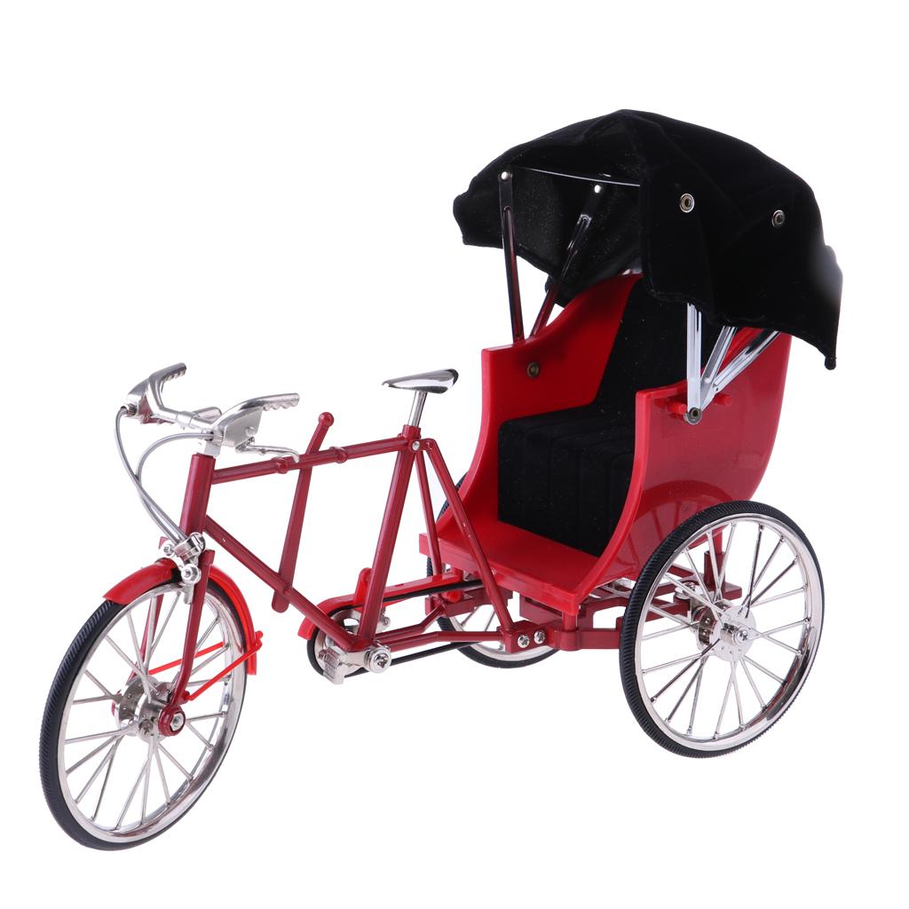 1/10 LEGIERUNG RIKSCHAS fahrrad handcrafts für puppenhaus