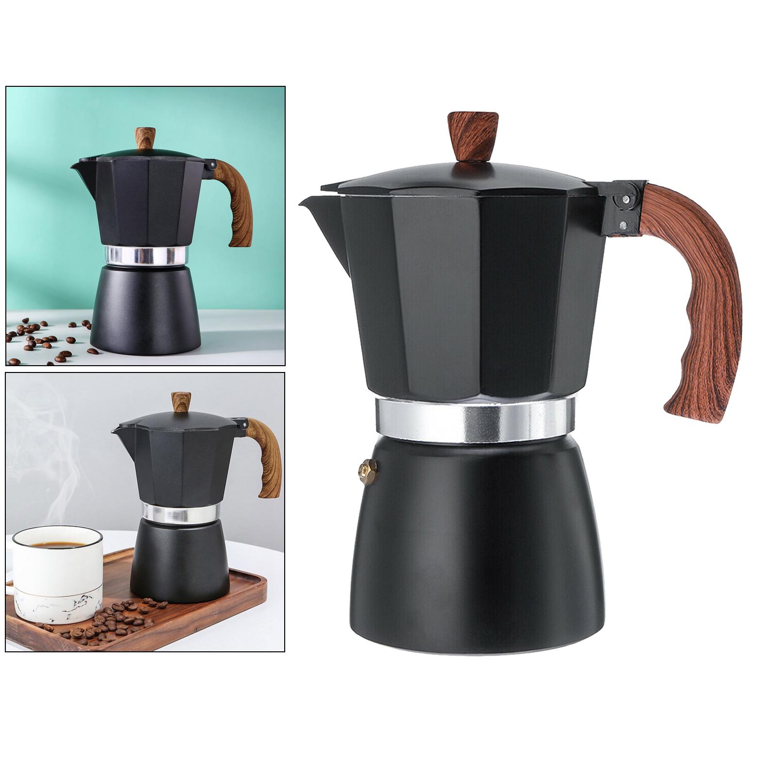 Stovetop Espresso Maker Moka Pot Coffee Brewer Moka Pot Percolator 300ml