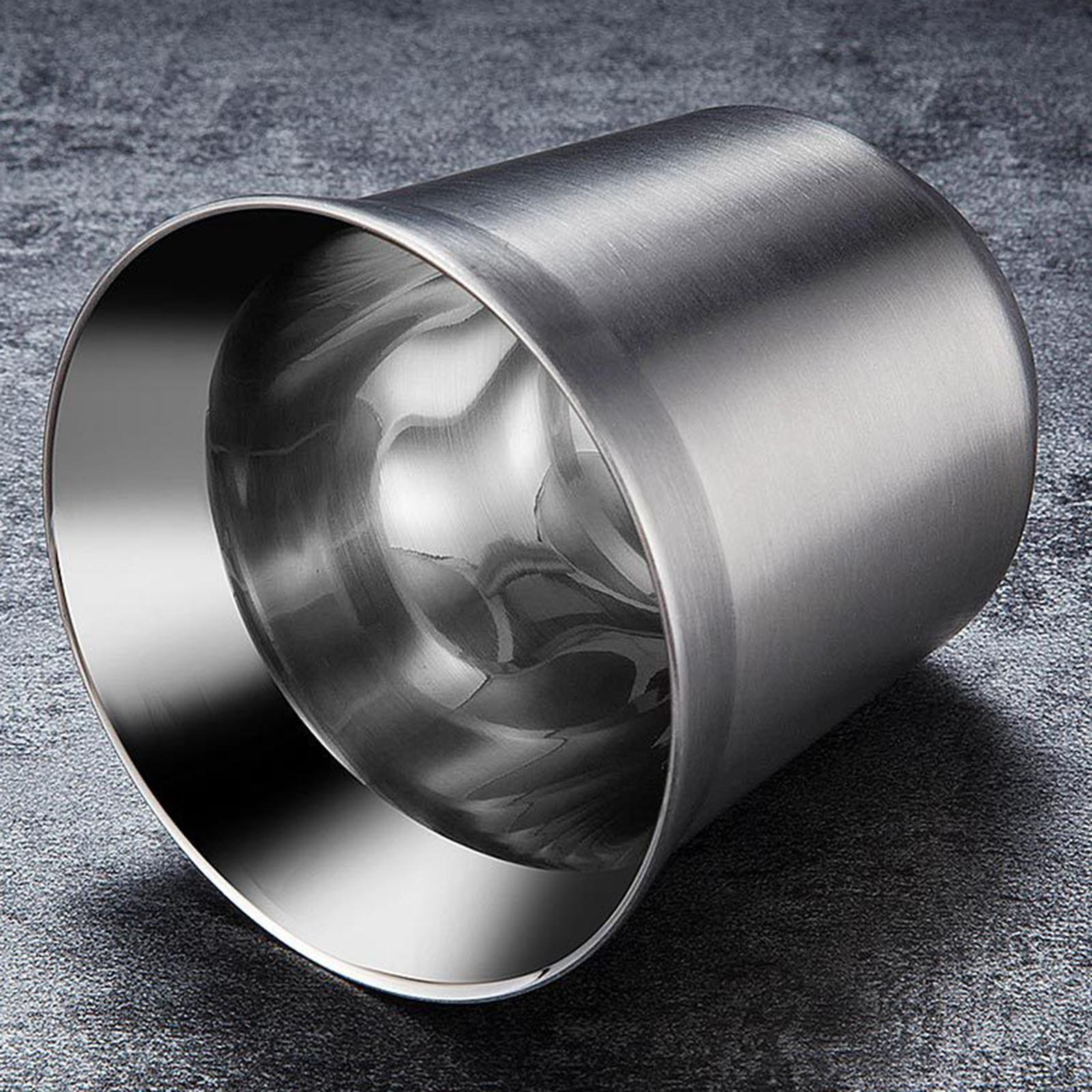 Double Walled Coffee Mug Insulated Tea Cup Tumbler Stainless L