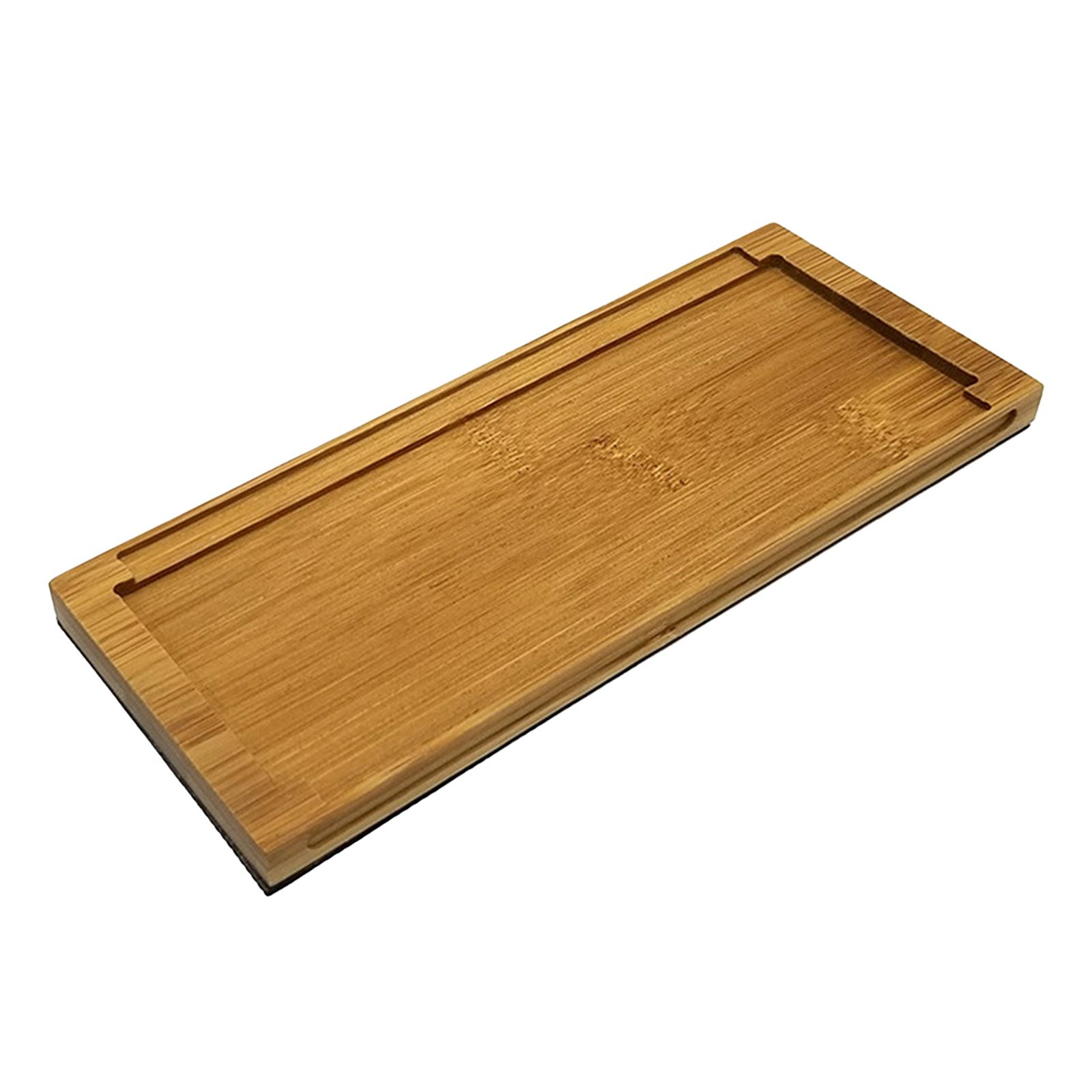 Sharpening Base Bamboo Kitchen Gadgets for Whetstone Sharpening Stone Holder