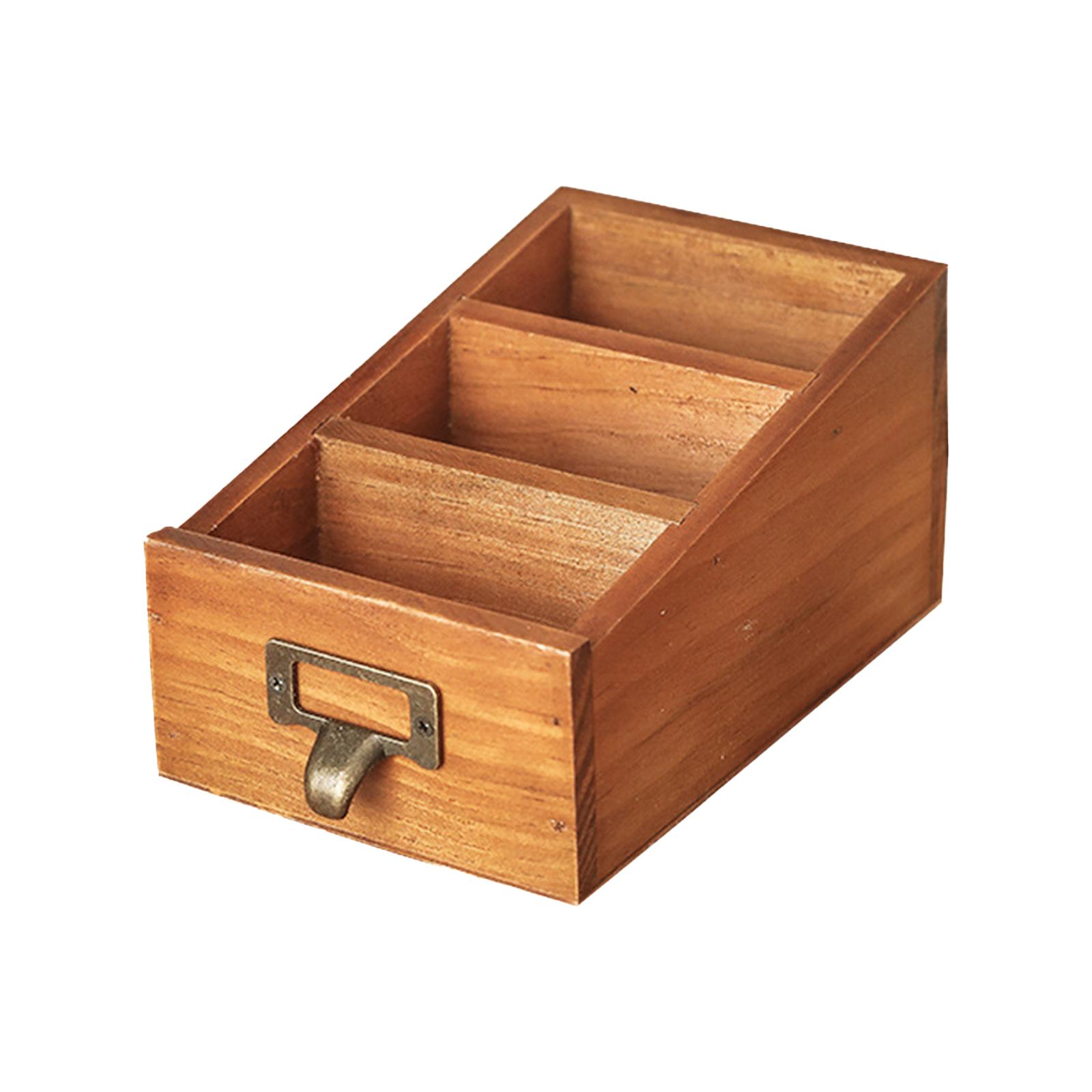 Wooden Desktop Organizer