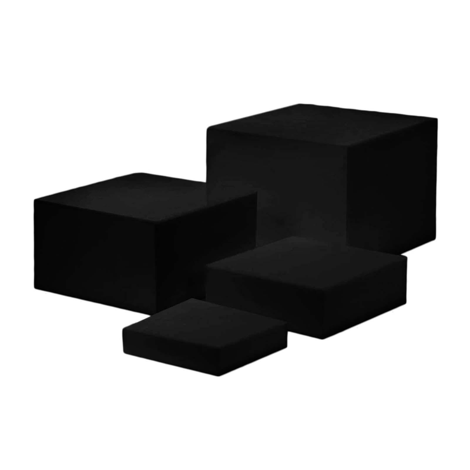 4Pcs Acrylic Display Stand Unique Cupcake Stand for Wedding Event Countertop