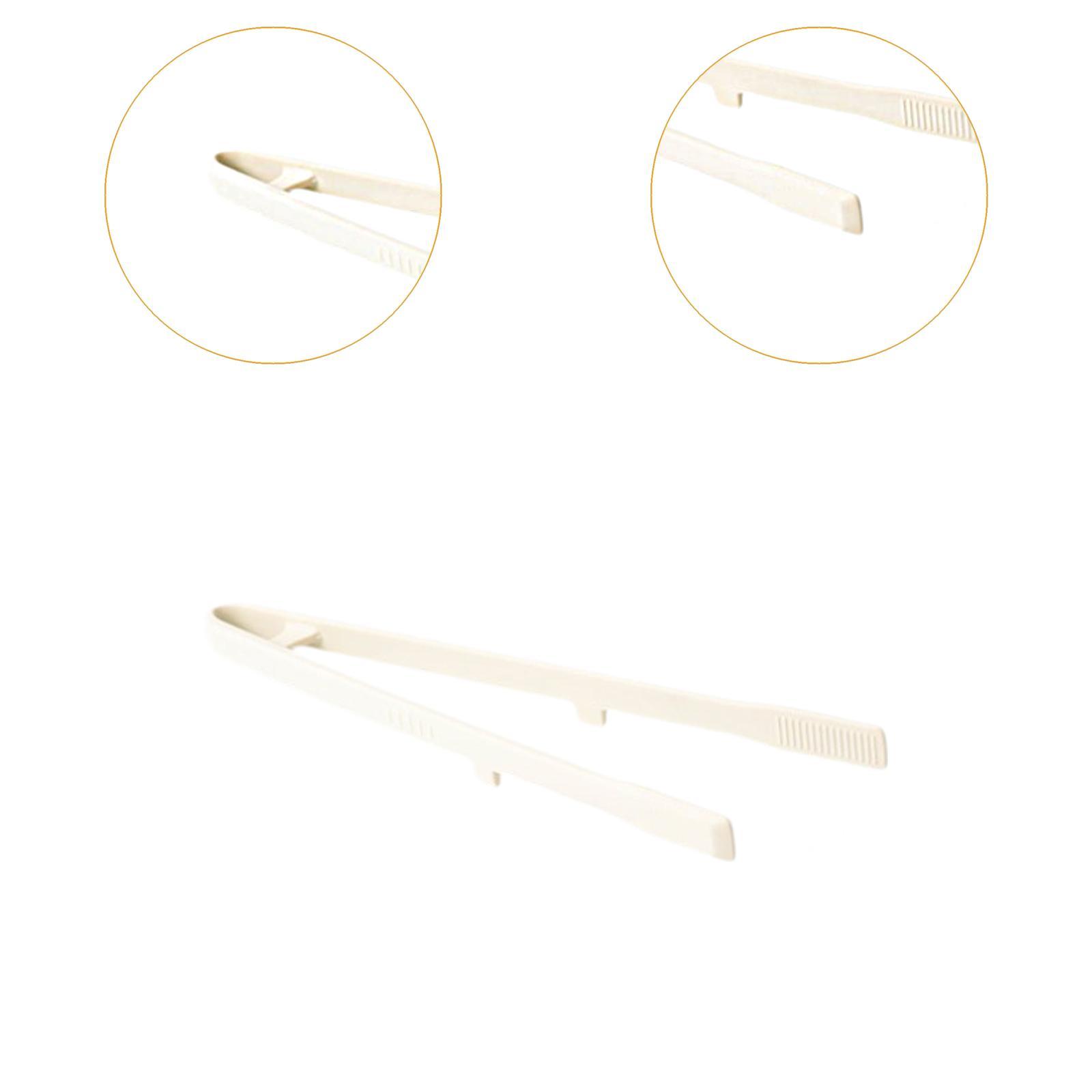 3xSilicone Anti Slip Practical Convenient BBQ for Steak Salad Buffet white