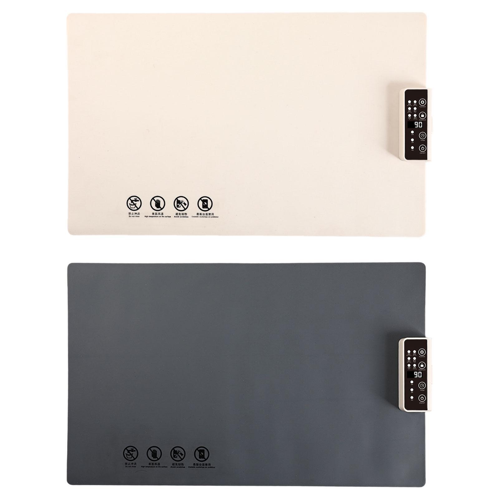 Electric Warming Tray Warming Plate for Family Gatherings Parties Countertop white