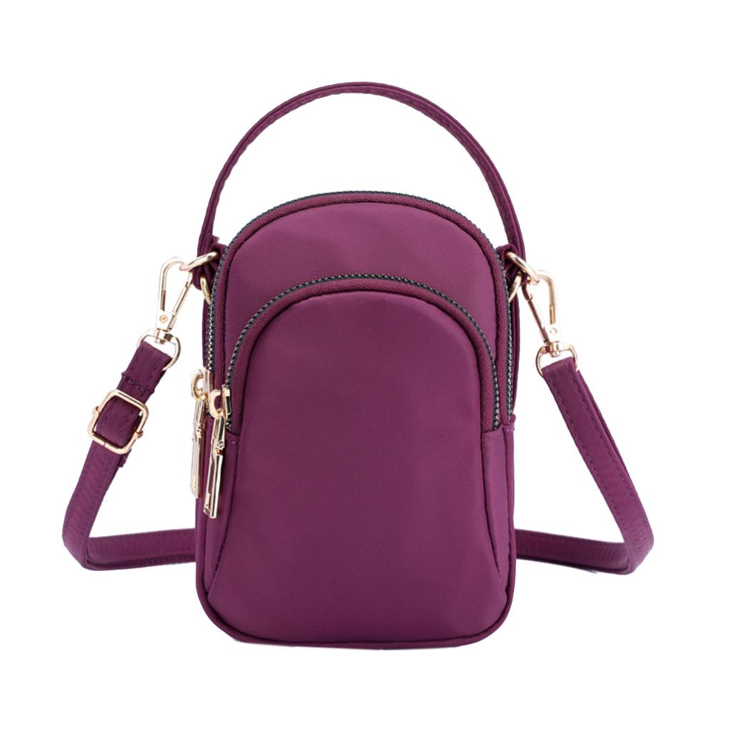 nylon crossbody travel purse
