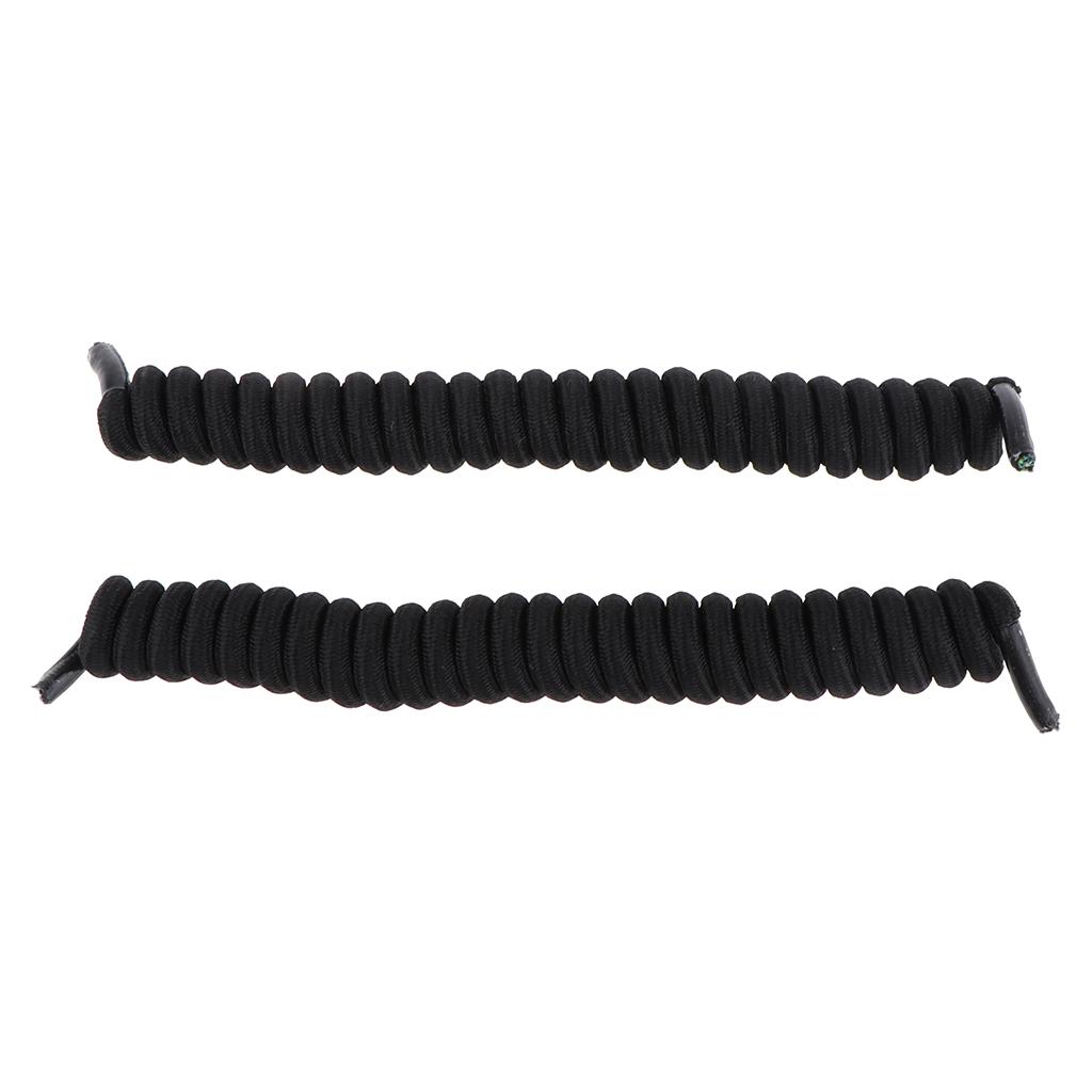 No Tie Shoe Laces Black