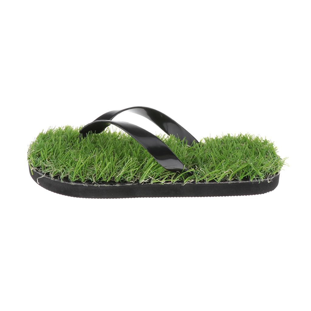 artificial grass slippers