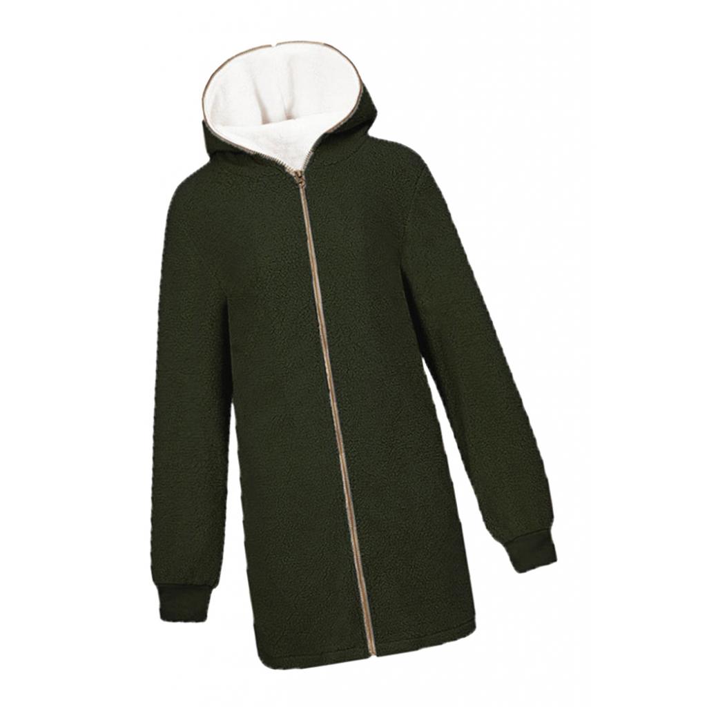fuzzy coats with hood