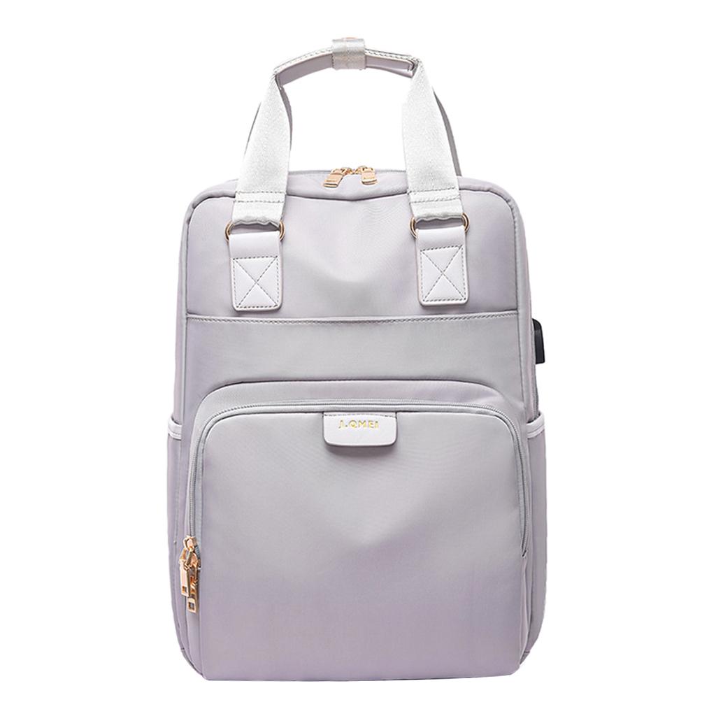 Travel Laptop Backpack Gray S