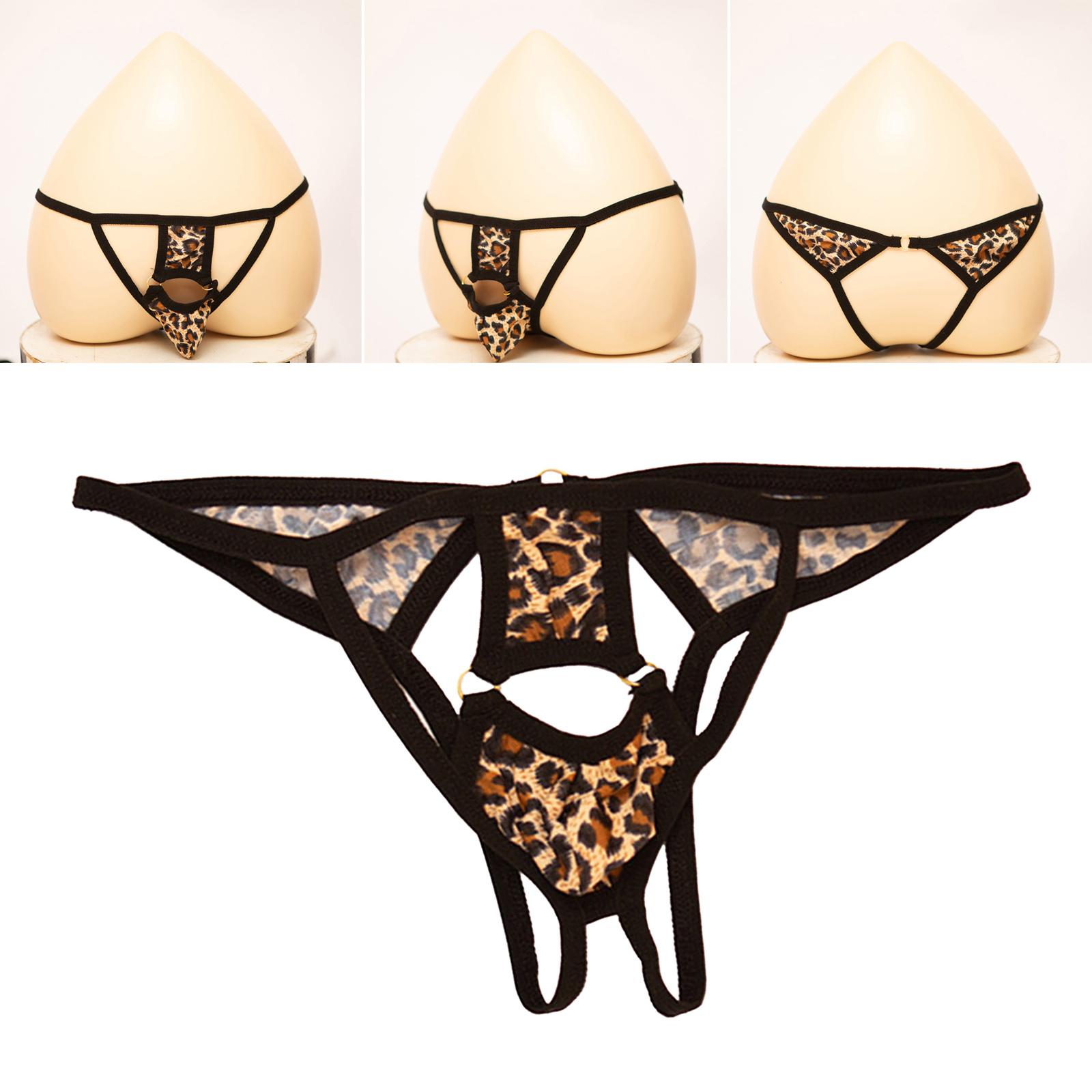 Men G-String Thongs Underwear Briefs Pants Lingerie Low Rise Underwear B