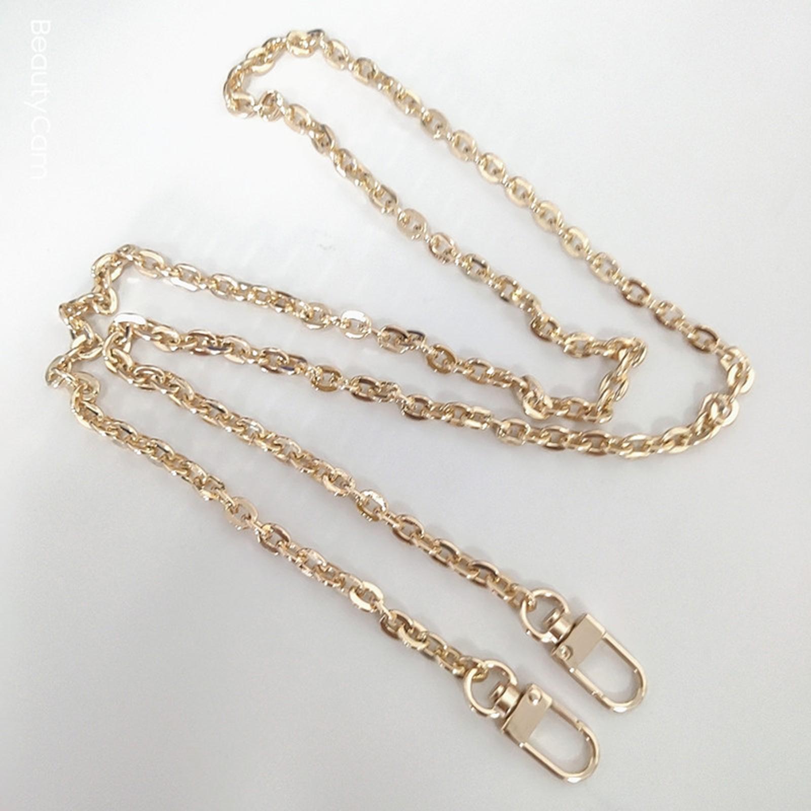 Metal Chain Strap Handle Replacement for Purse Shoulder Handbag 80cm