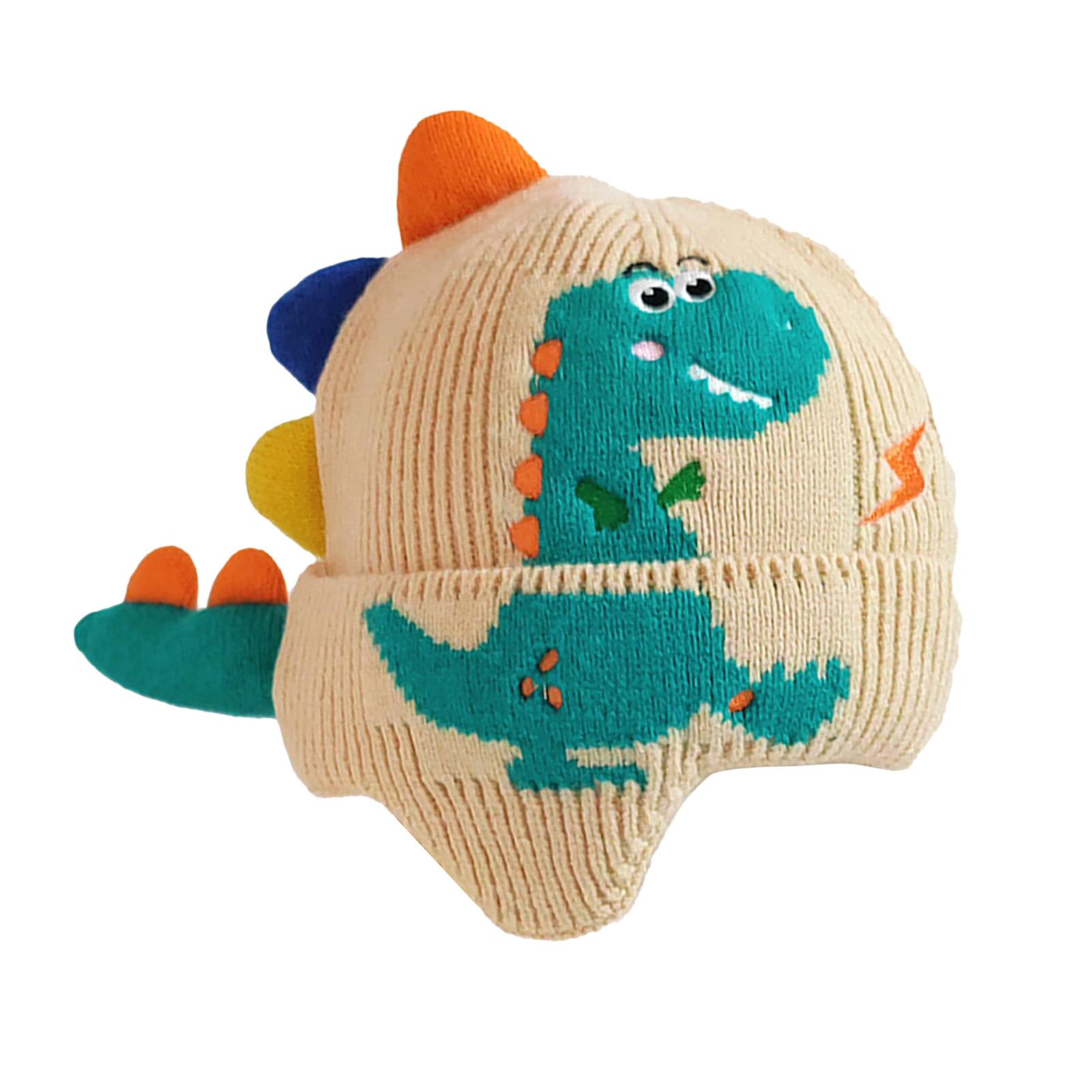 Dinosaur Ear Knitted Hat