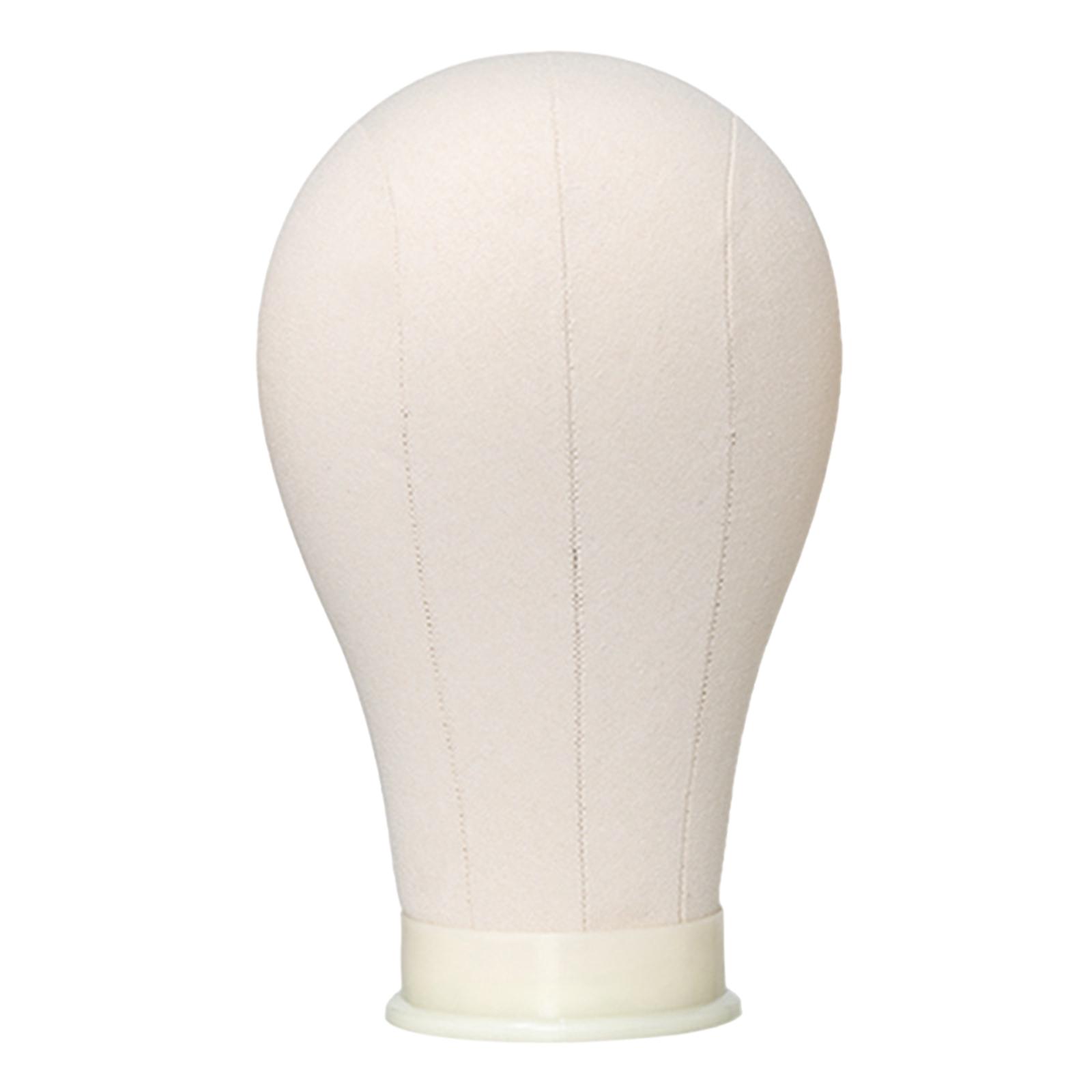 Canvas Mannequin Head Wig Holder