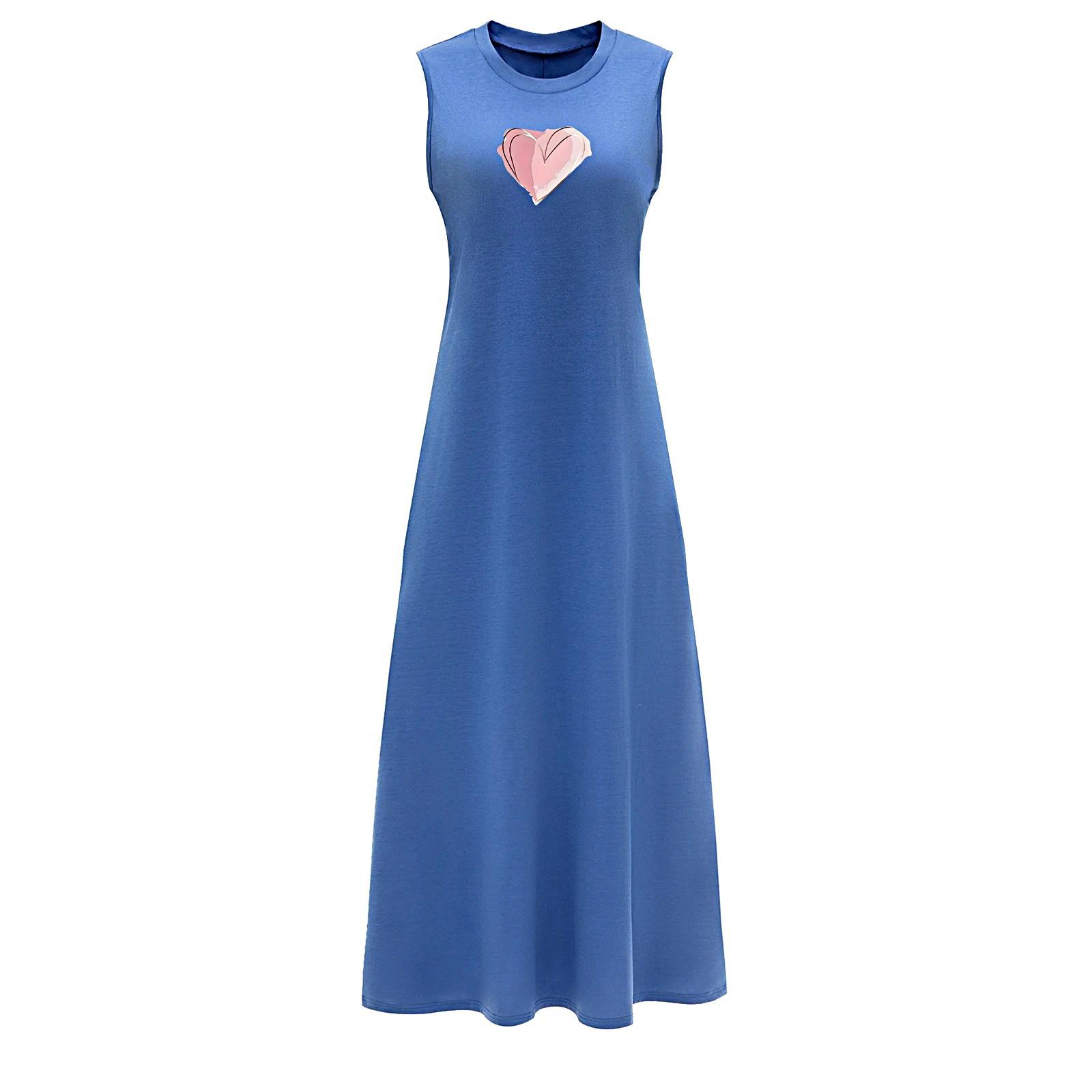 Women's Long Summer Dress Spring Casual Dress for Going Out Street Commuting M