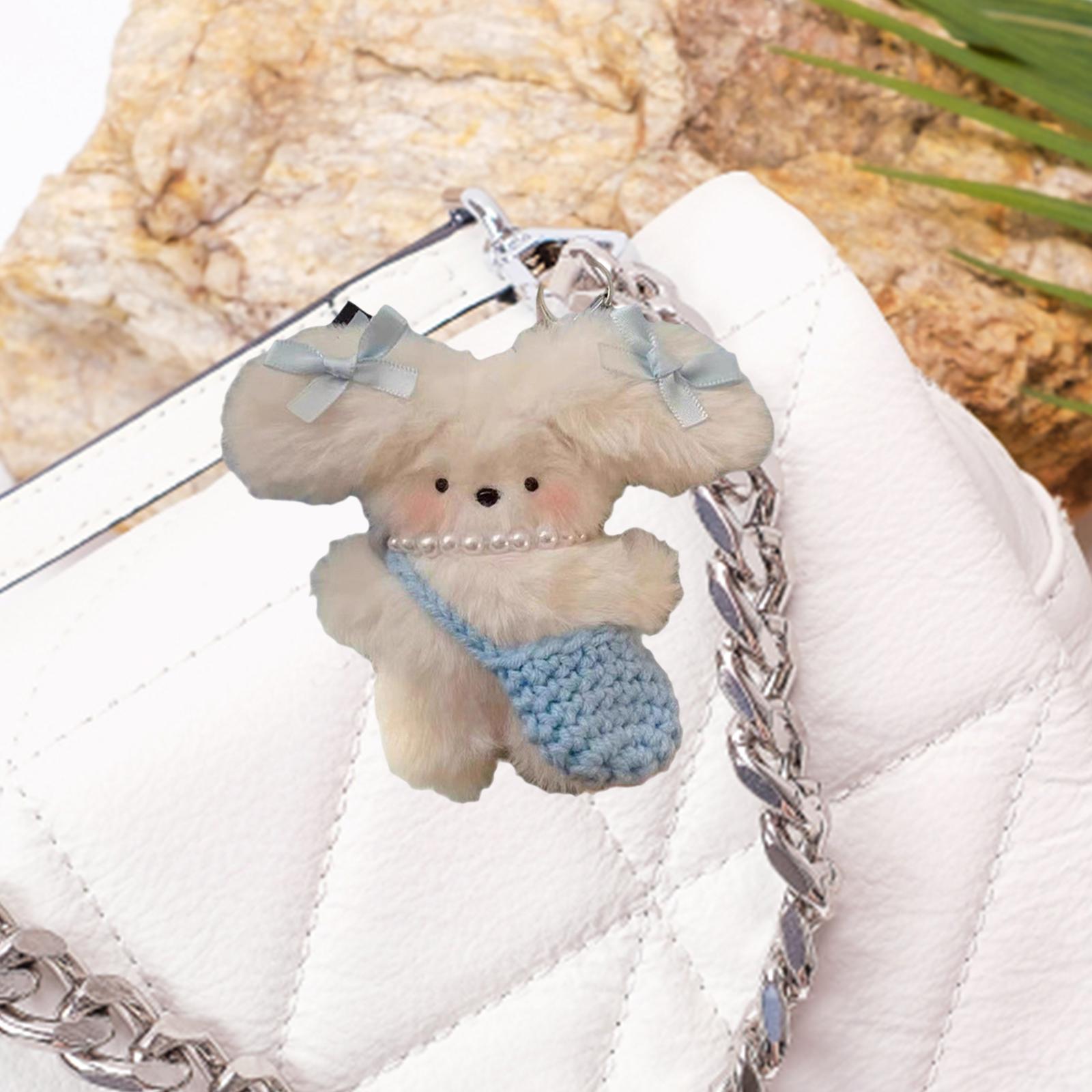 Plush Doll Pendant Cartoon Character Ornament for Kids Adults Birthday Gifts