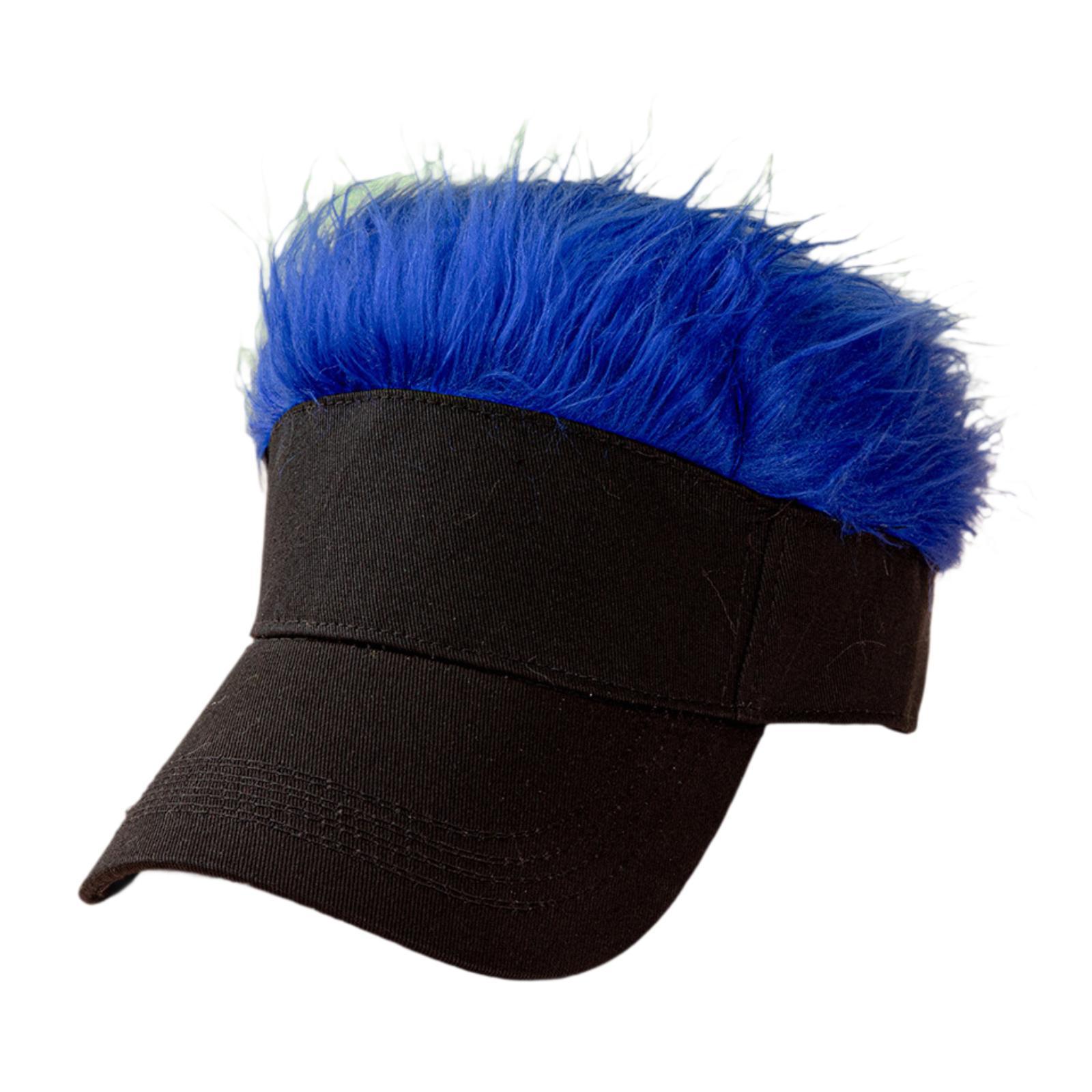 Spiked Hair Visor Hat