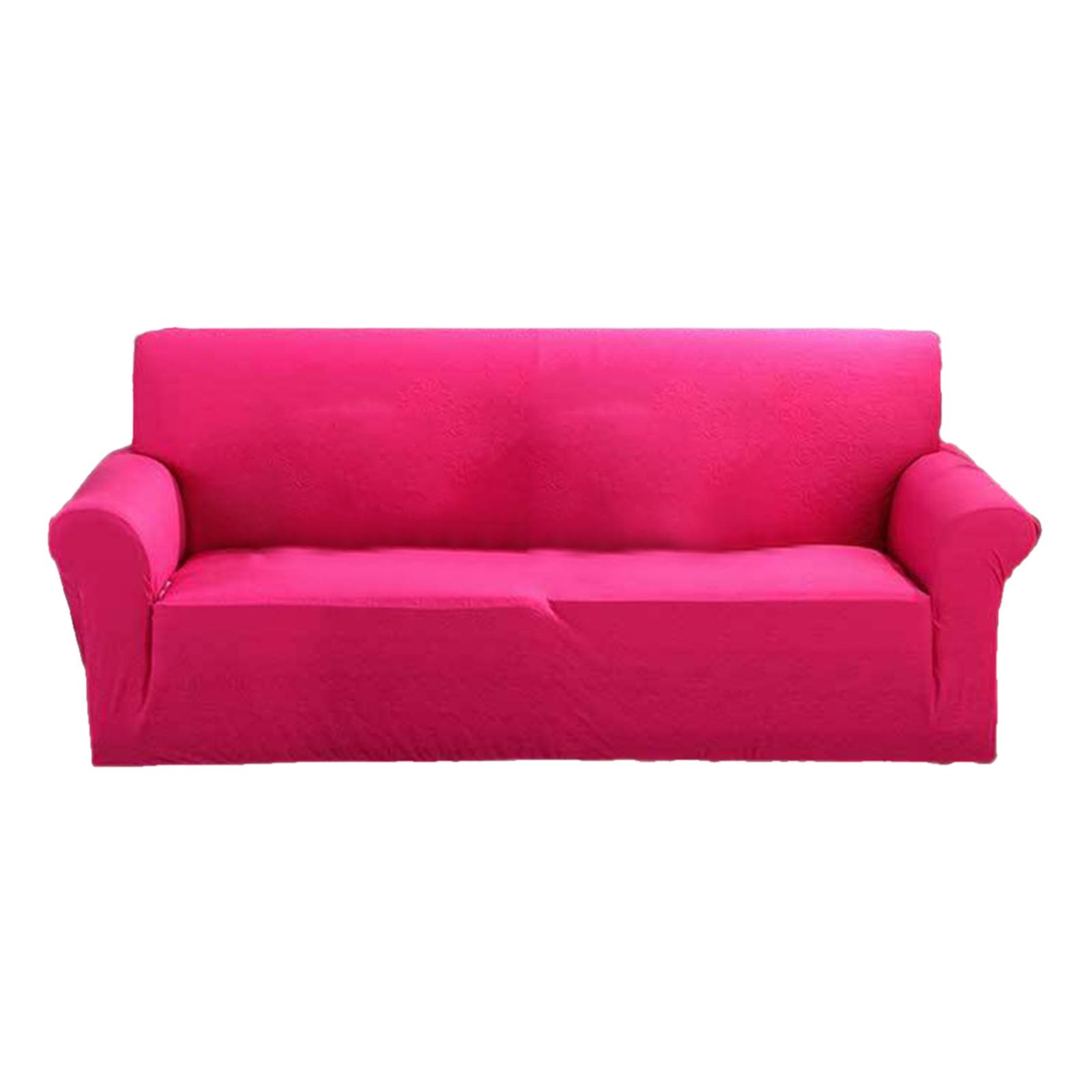 2Seater Sofa Dust Proof Slipcover Elastic Knit Sofa Cover Settee