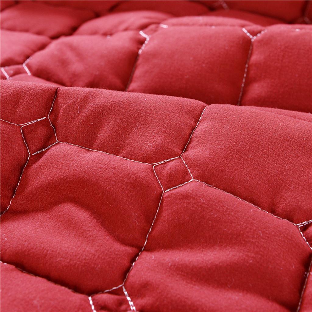 SPA Massage Treatment Bed Cover Mattresses Burgundy 185x70cm