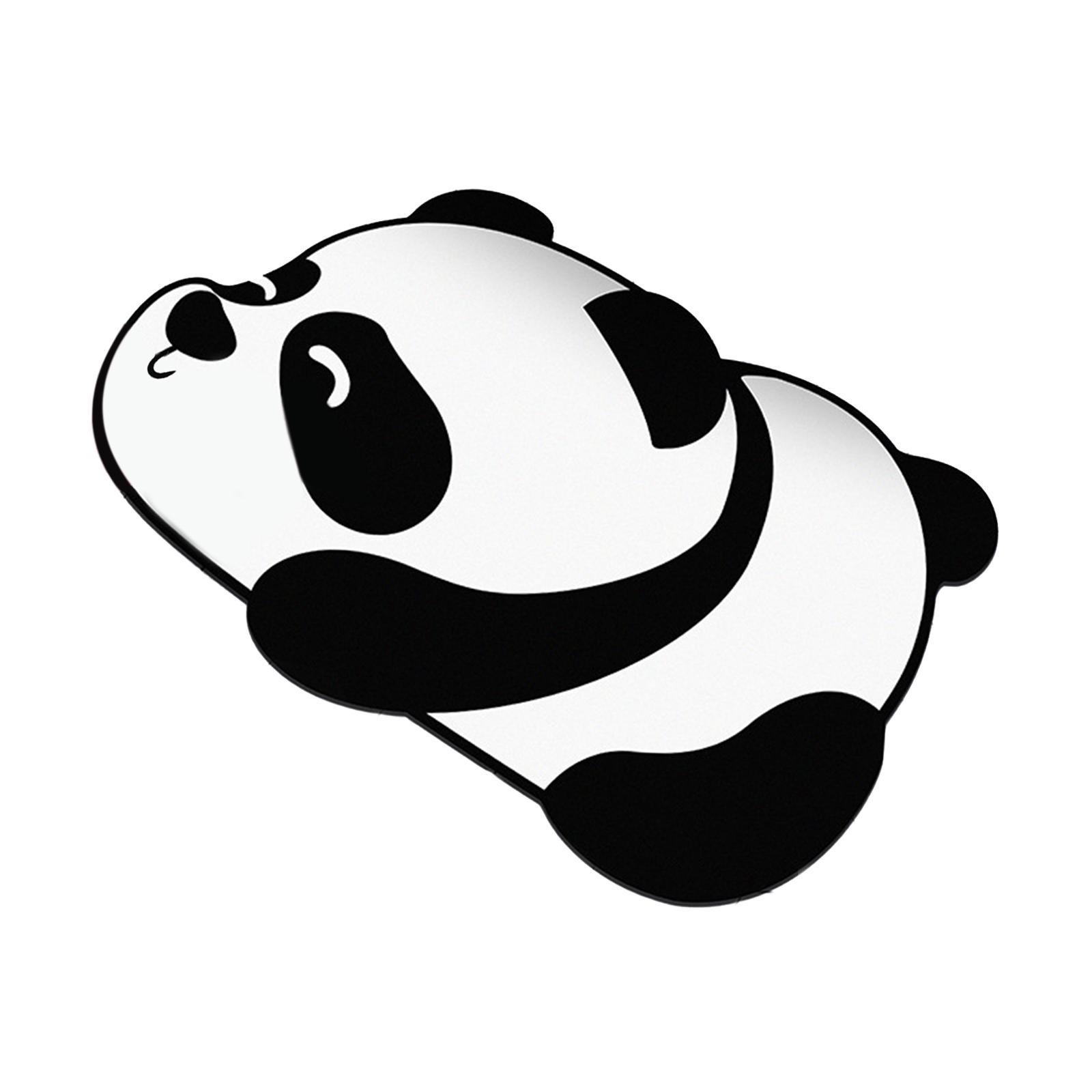 Absorbent Cute Bath Mat Bathroom Toilet Doormat Carpet Panda Lying