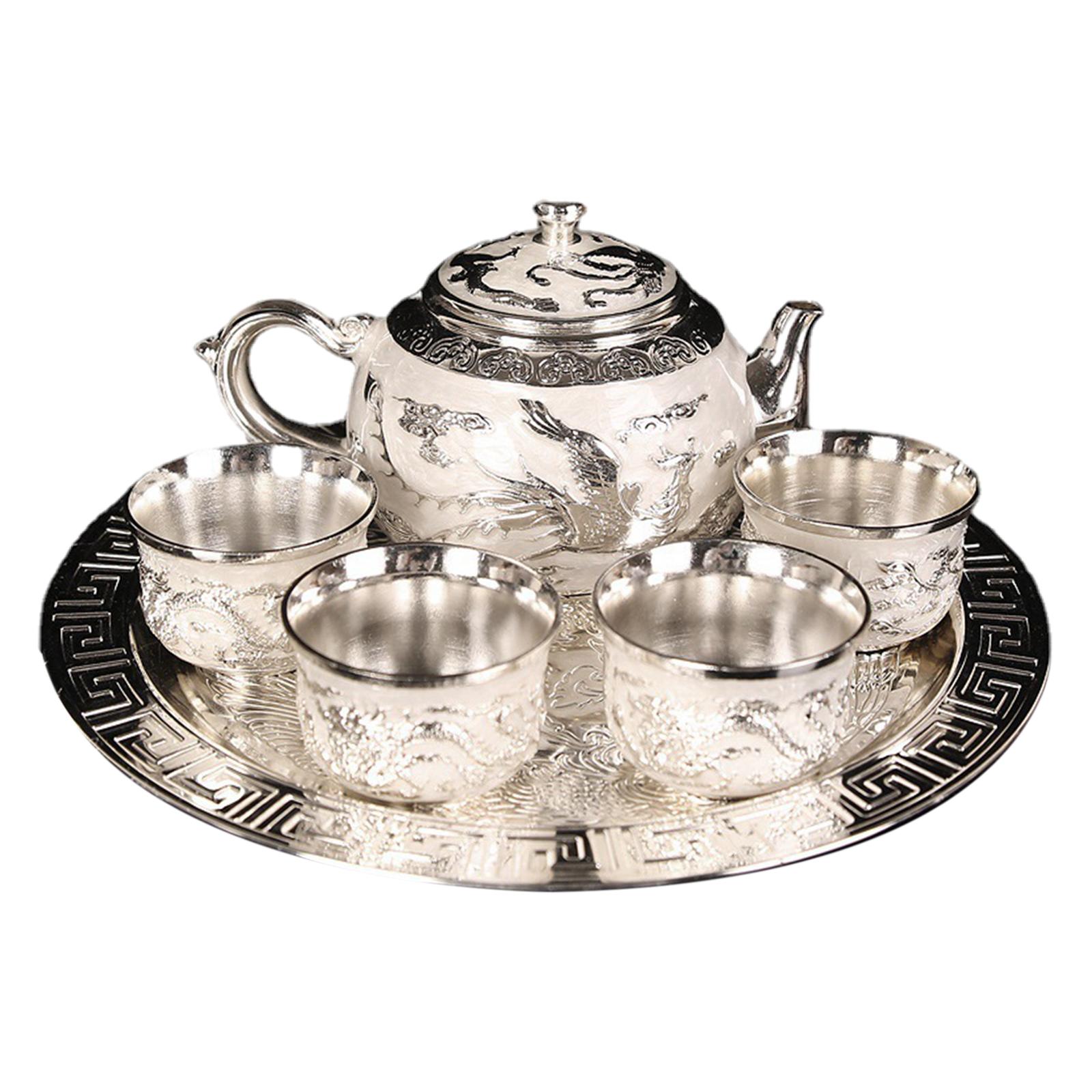 Teapot Set Zinc Alloy