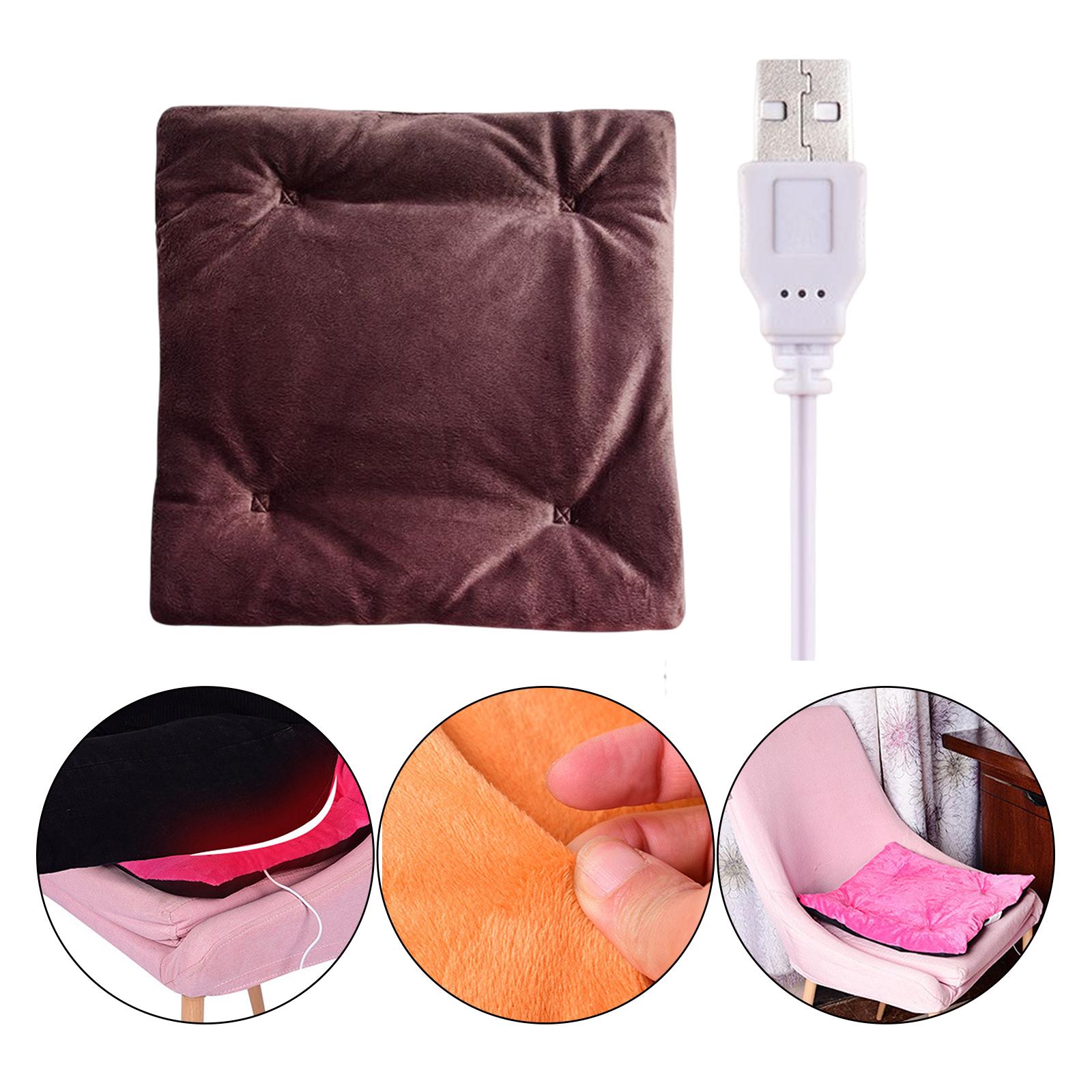 Electric Heating Pad Comfortable USB Warm for Car Bedroom  Coffee