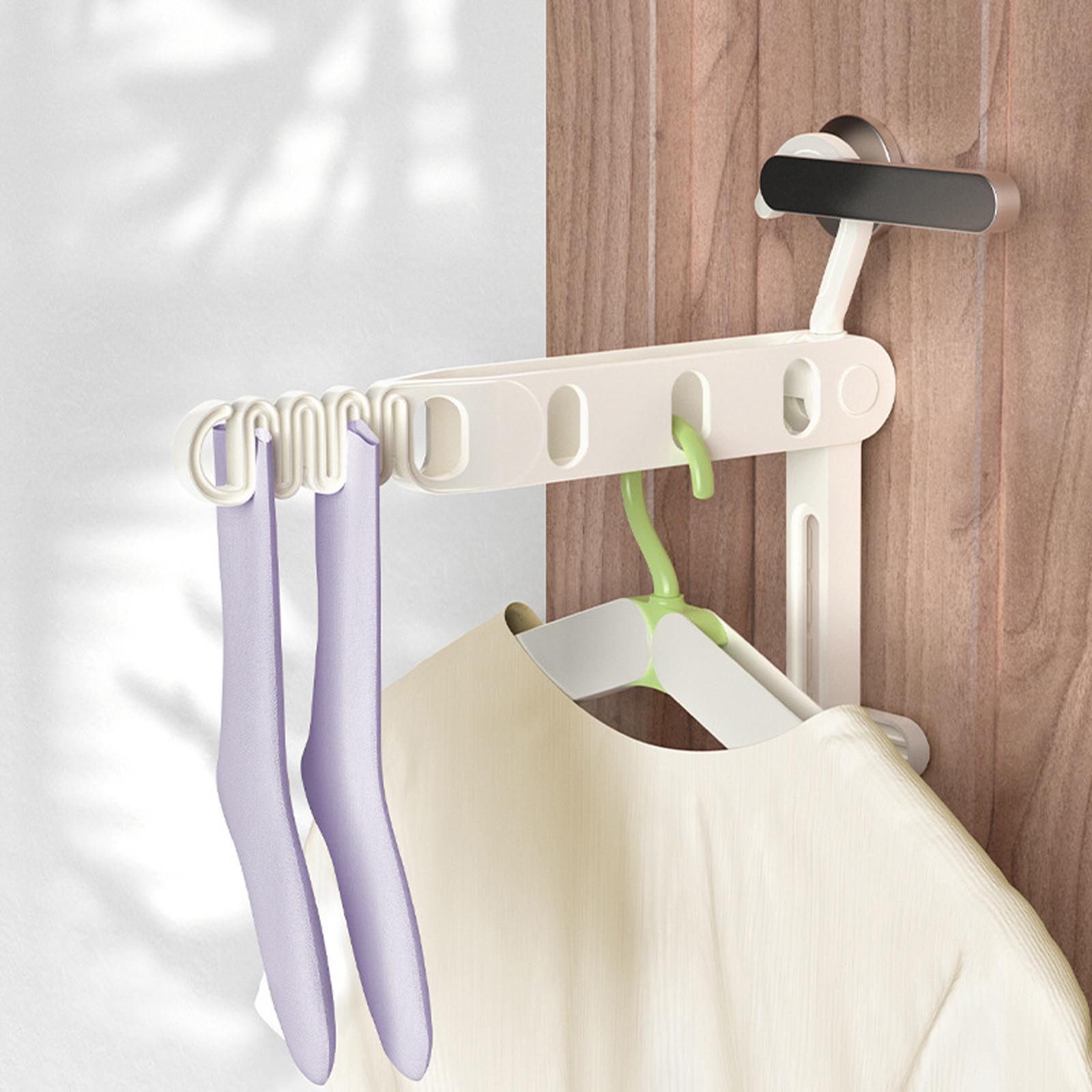 Folding Clothes Hanger Folding Clothes Drying Rack for Hotel Camping Outdoor