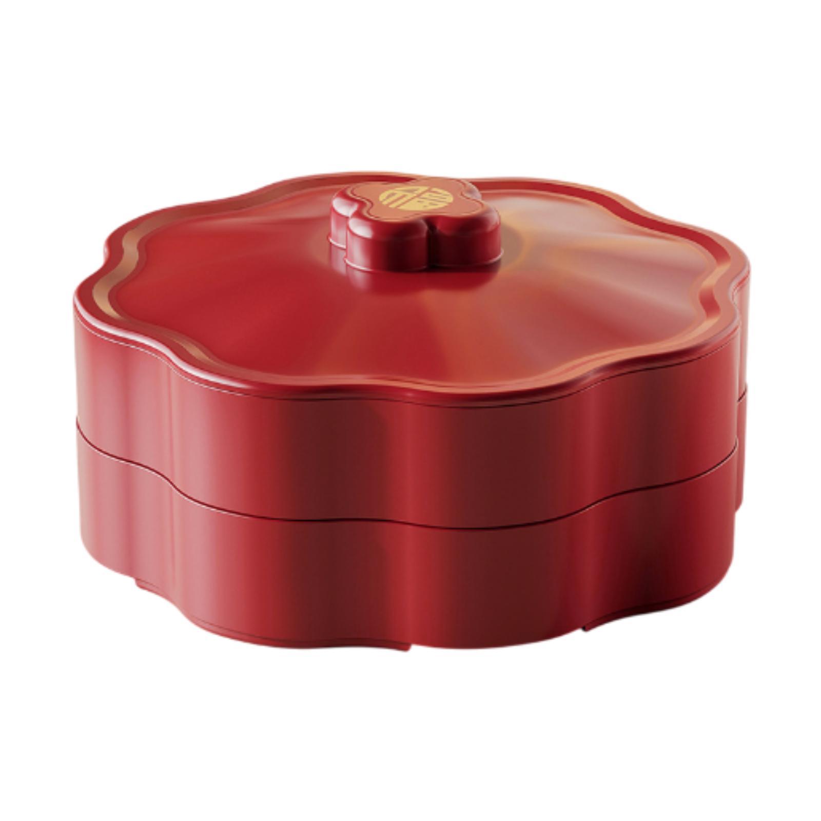 Divided Serving Tray With Lid
