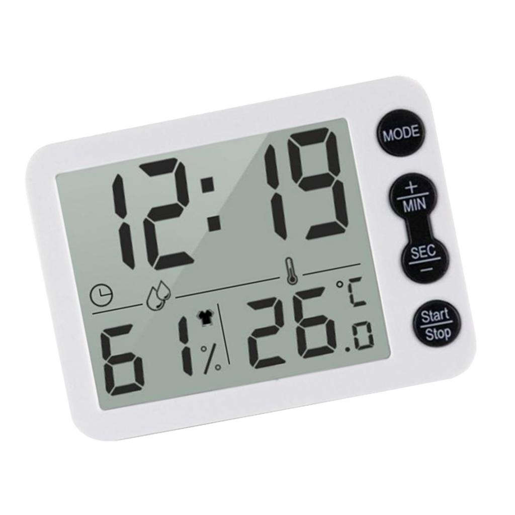 Multifunction Thermometer Digital Indoor temperature Humidity Monitor