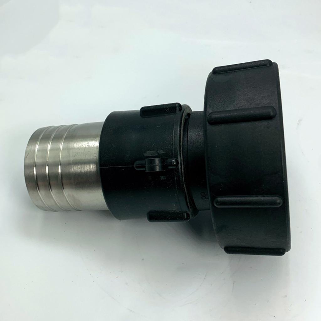 IBC Tank Connector Adapter 3" to Hose Faucet Valve Fittings 58mm