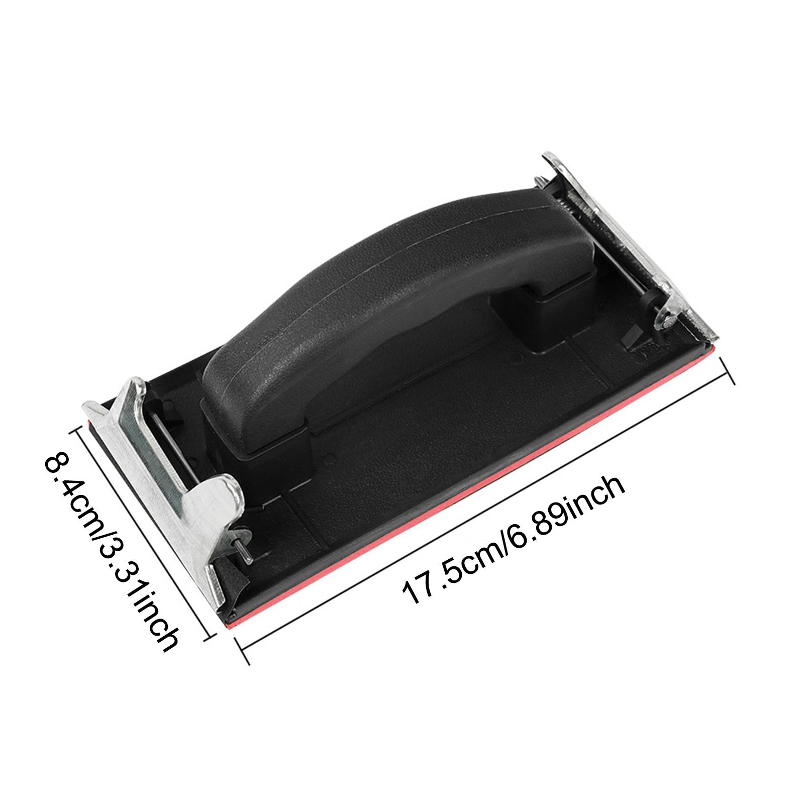 Hand Sander with Handle Floor Glass Metal Sanding Ergonomic Sandpaper Holder