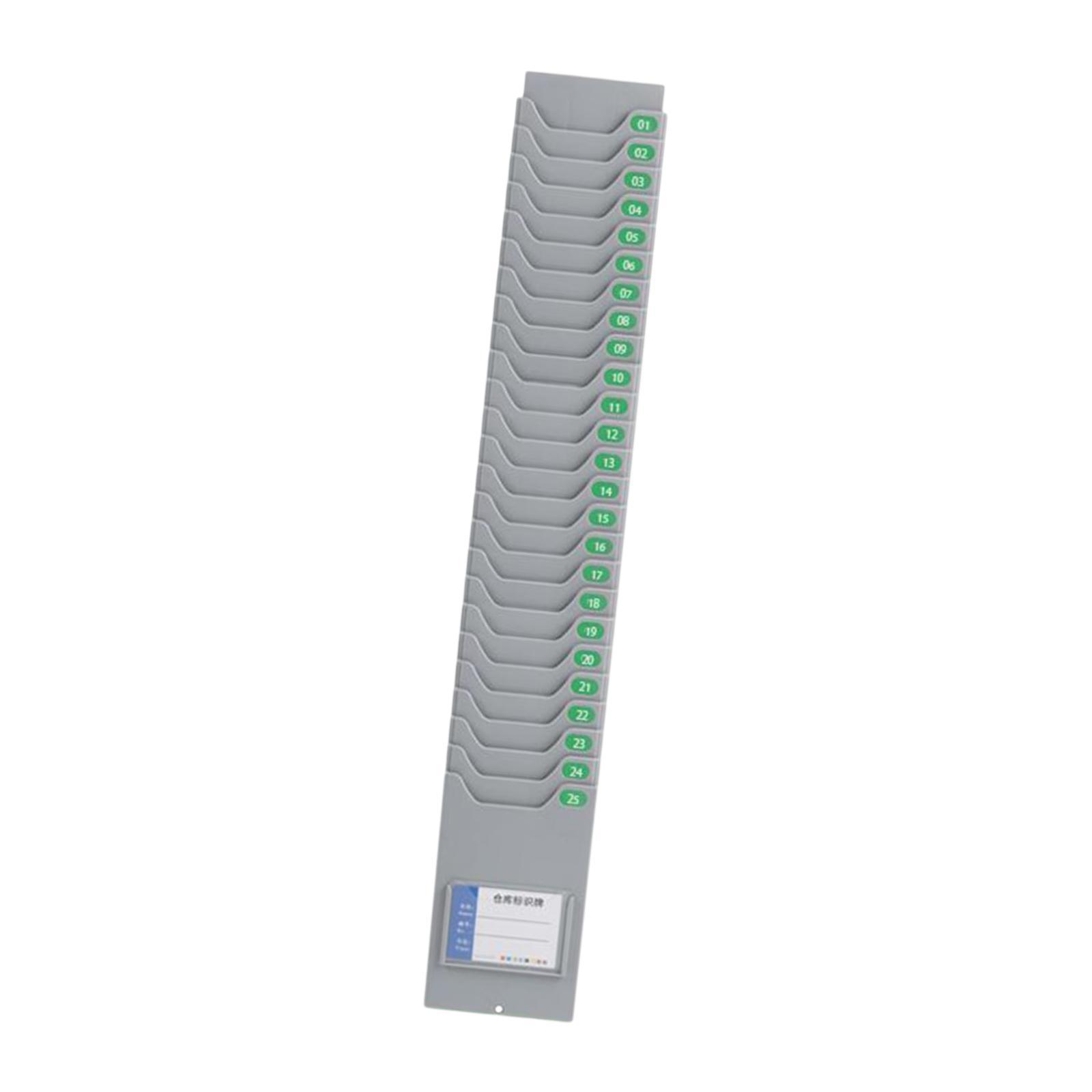 Time Cards Rack 25 Pocket Slots