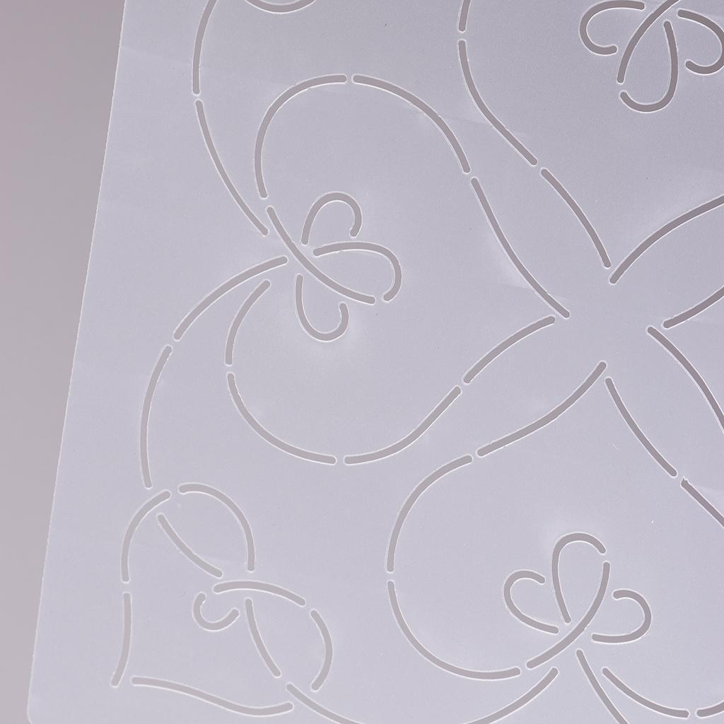 9 Types Plastic Stencil Quilting Template for DIY Patchwork Sewing