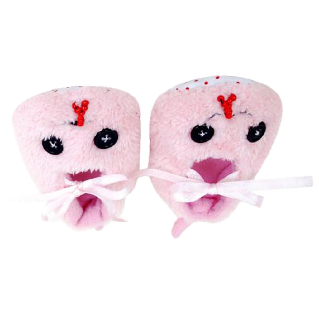 1 Set DIY Baby Toddler Shoes Sewing Projects Handmade Needlework Pink