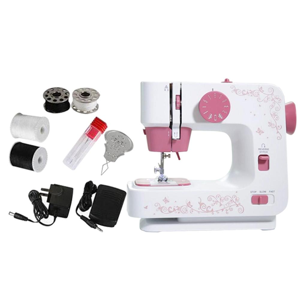 Household Electric Sewing Machine Built-in 12 Stitch Patterns LED Night